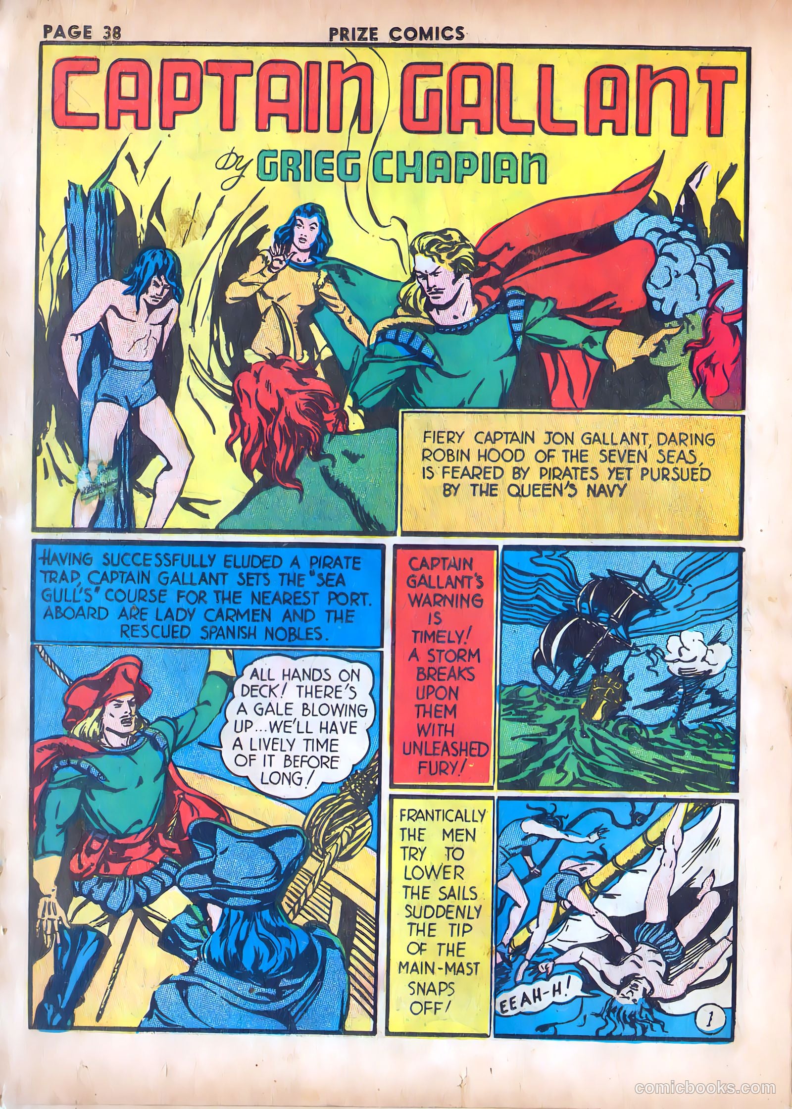 Prize Comics Western #9 (1952) — page 36 of 64