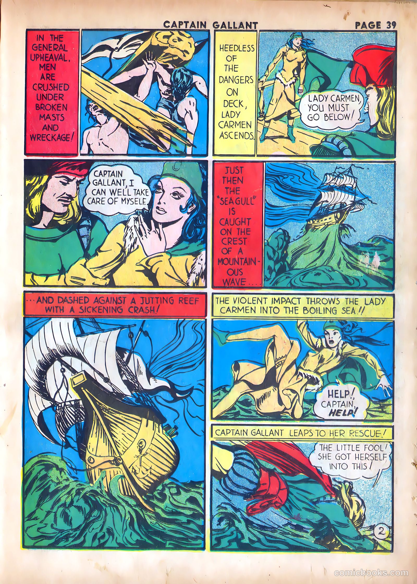 Prize Comics Western #9 (1952) — page 37 of 64