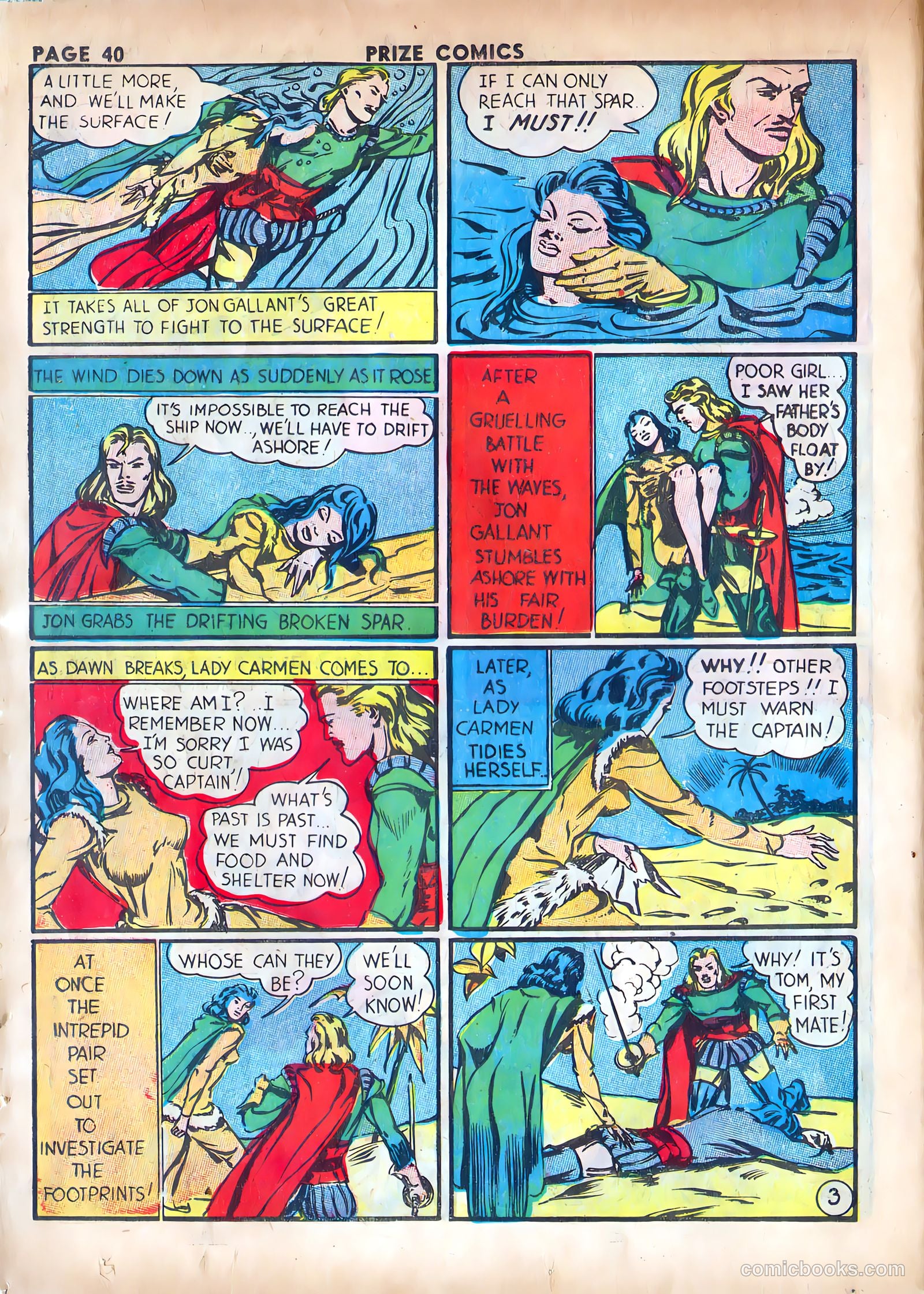 Prize Comics Western #9 (1952) — page 38 of 64