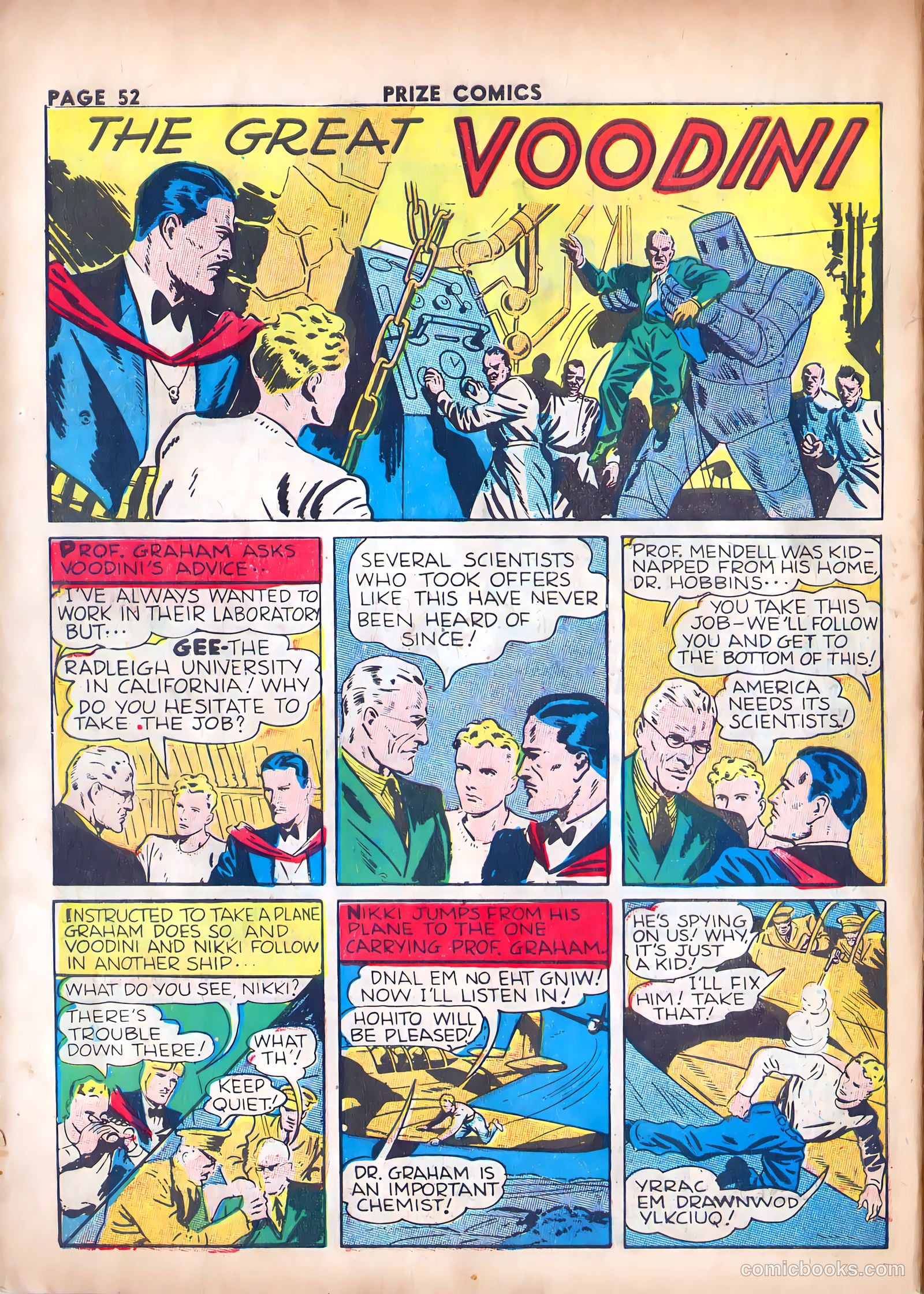 Prize Comics Western #9 (1952) — page 50 of 64