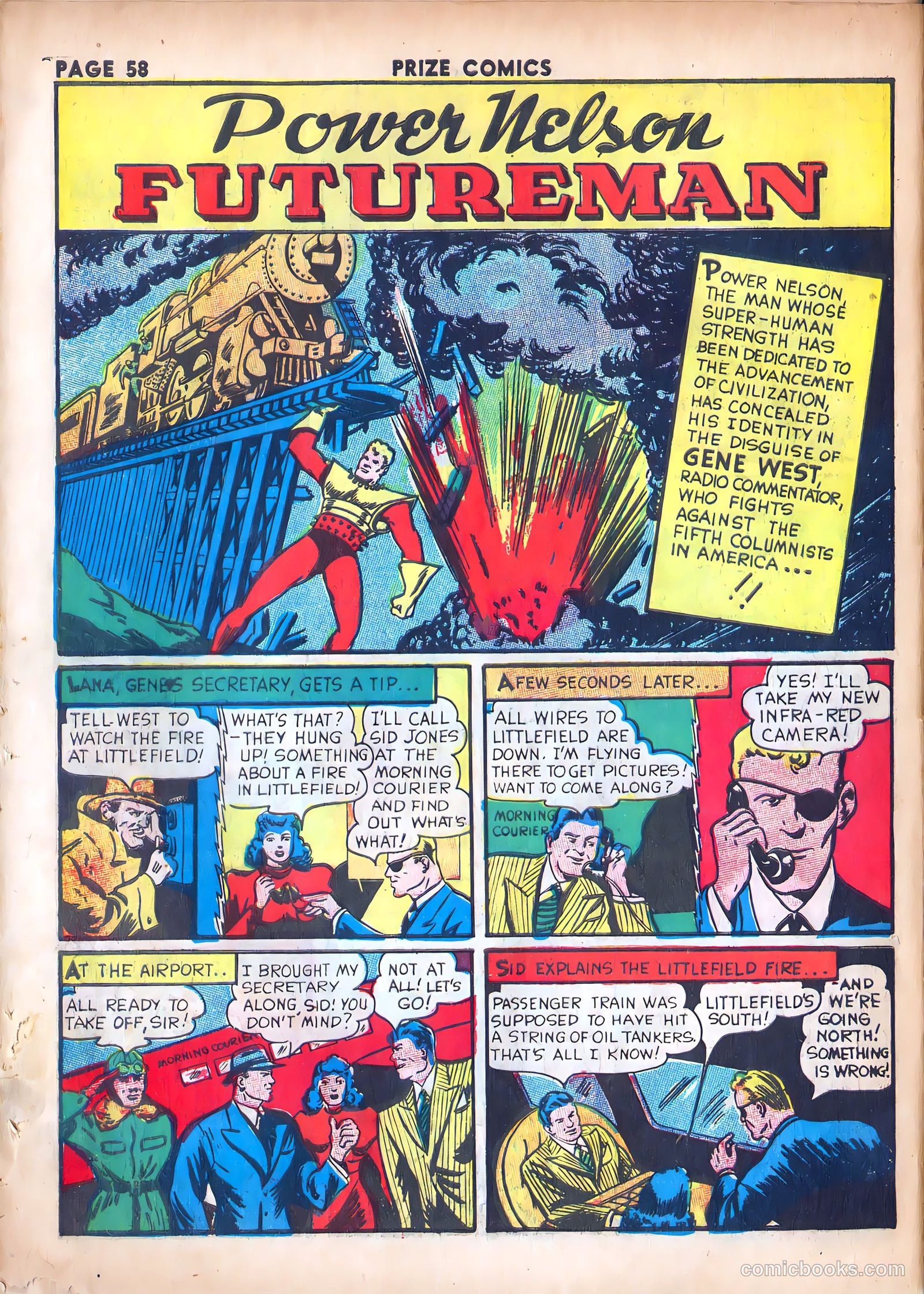 Prize Comics Western #9 (1952) — page 56 of 64