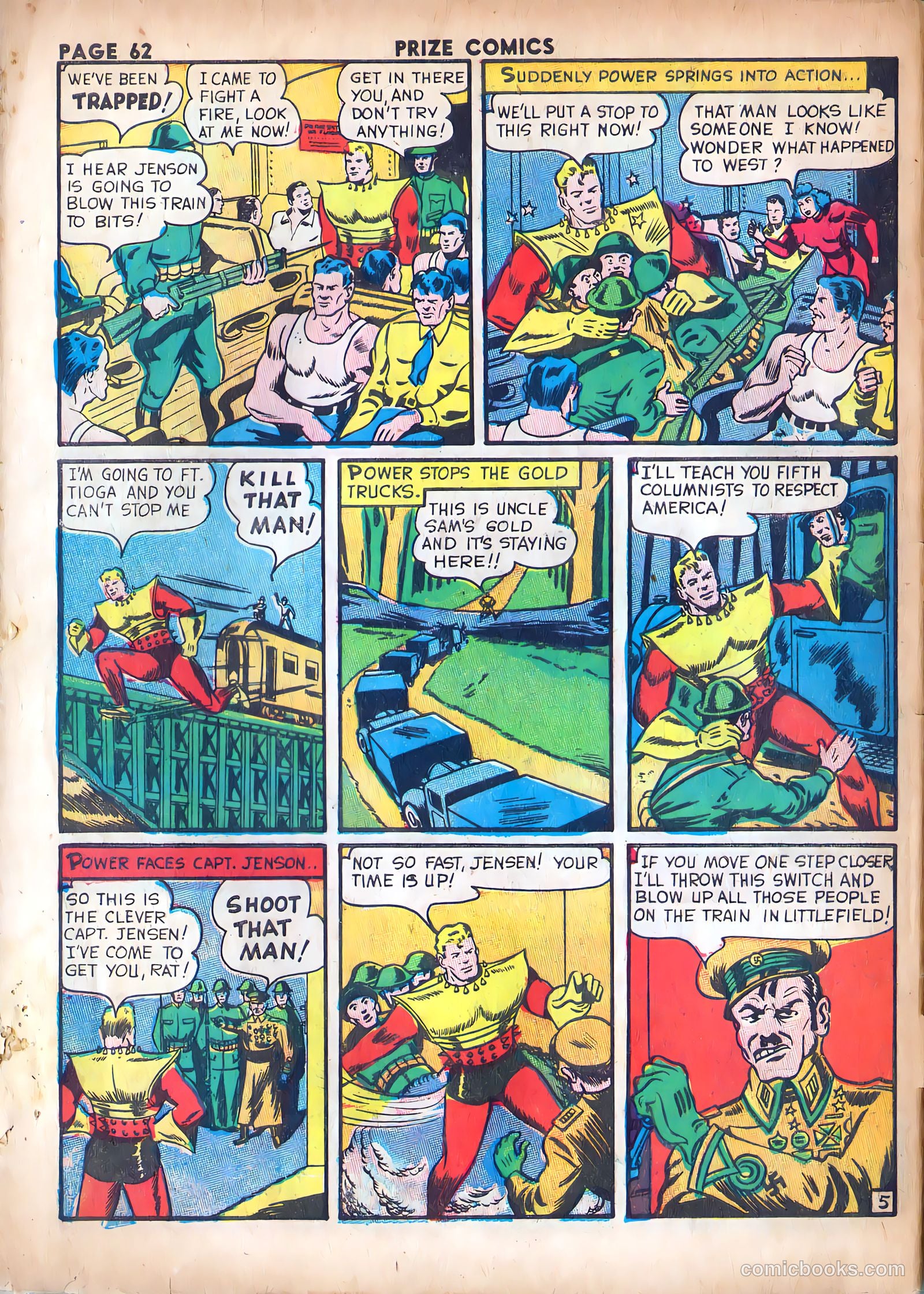 Prize Comics Western #9 (1952) — page 60 of 64
