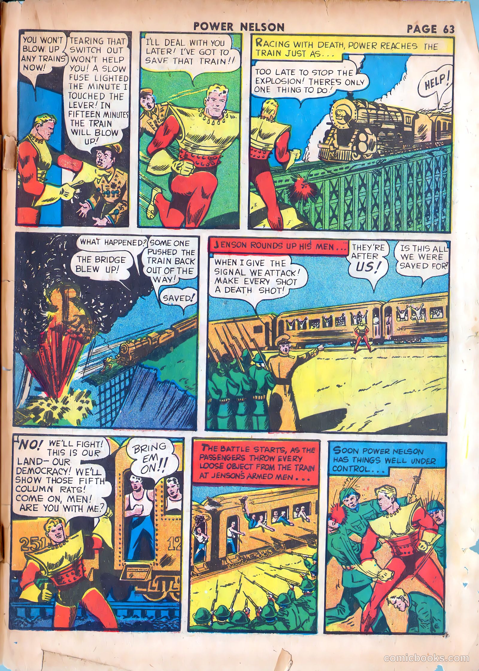 Prize Comics Western #9 (1952) — page 61 of 64