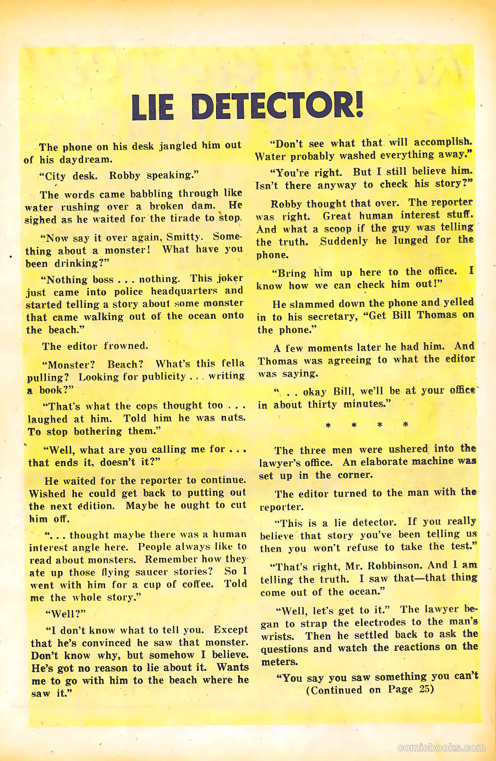 Prize Mystery #1 (1955) — page 11 of 36