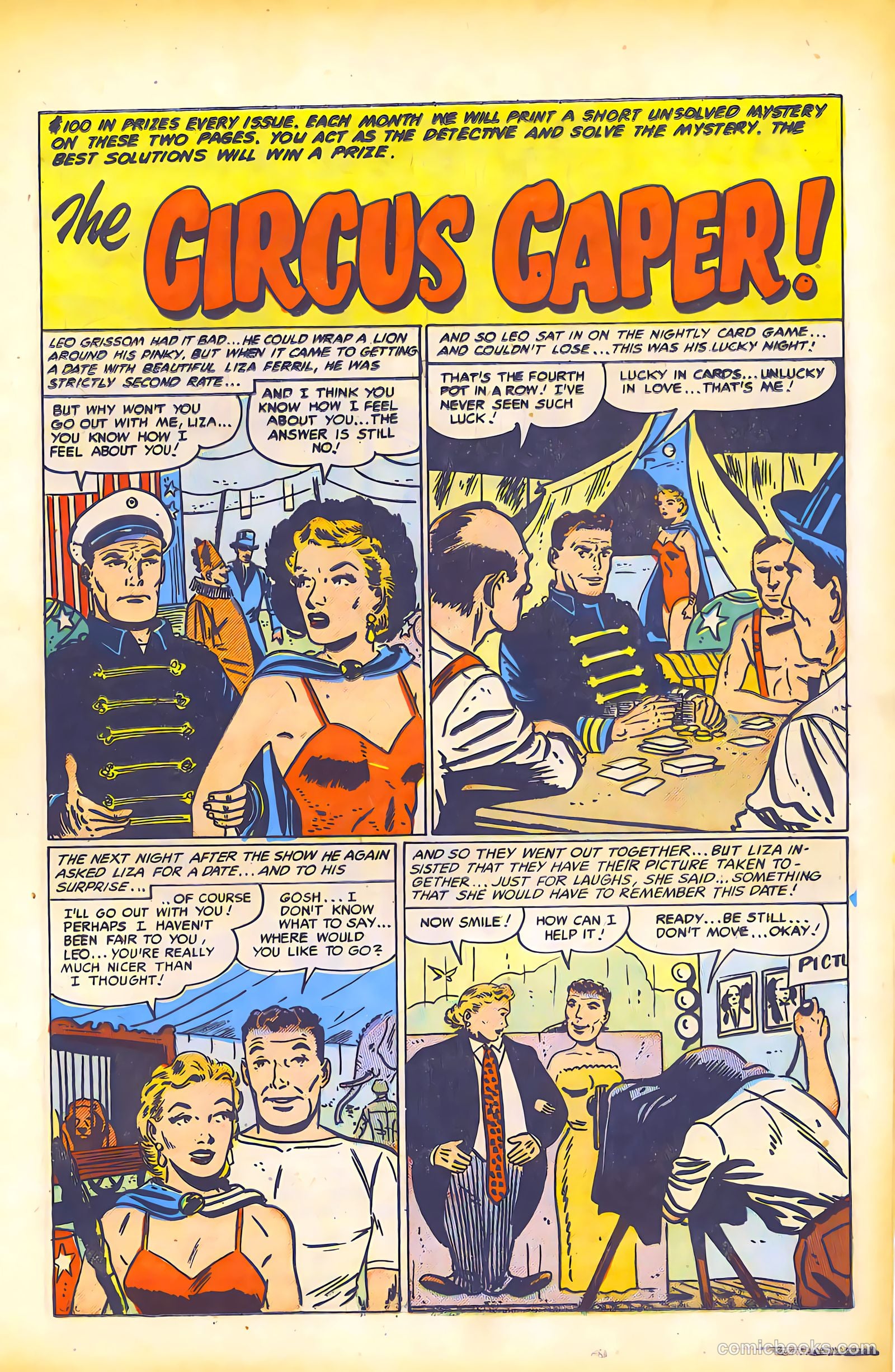 Prize Mystery #1 (1955) — page 13 of 36