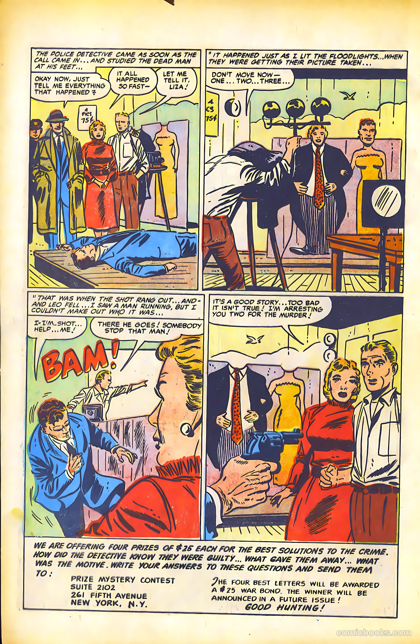 Prize Mystery #1 (1955) — page 14 of 36