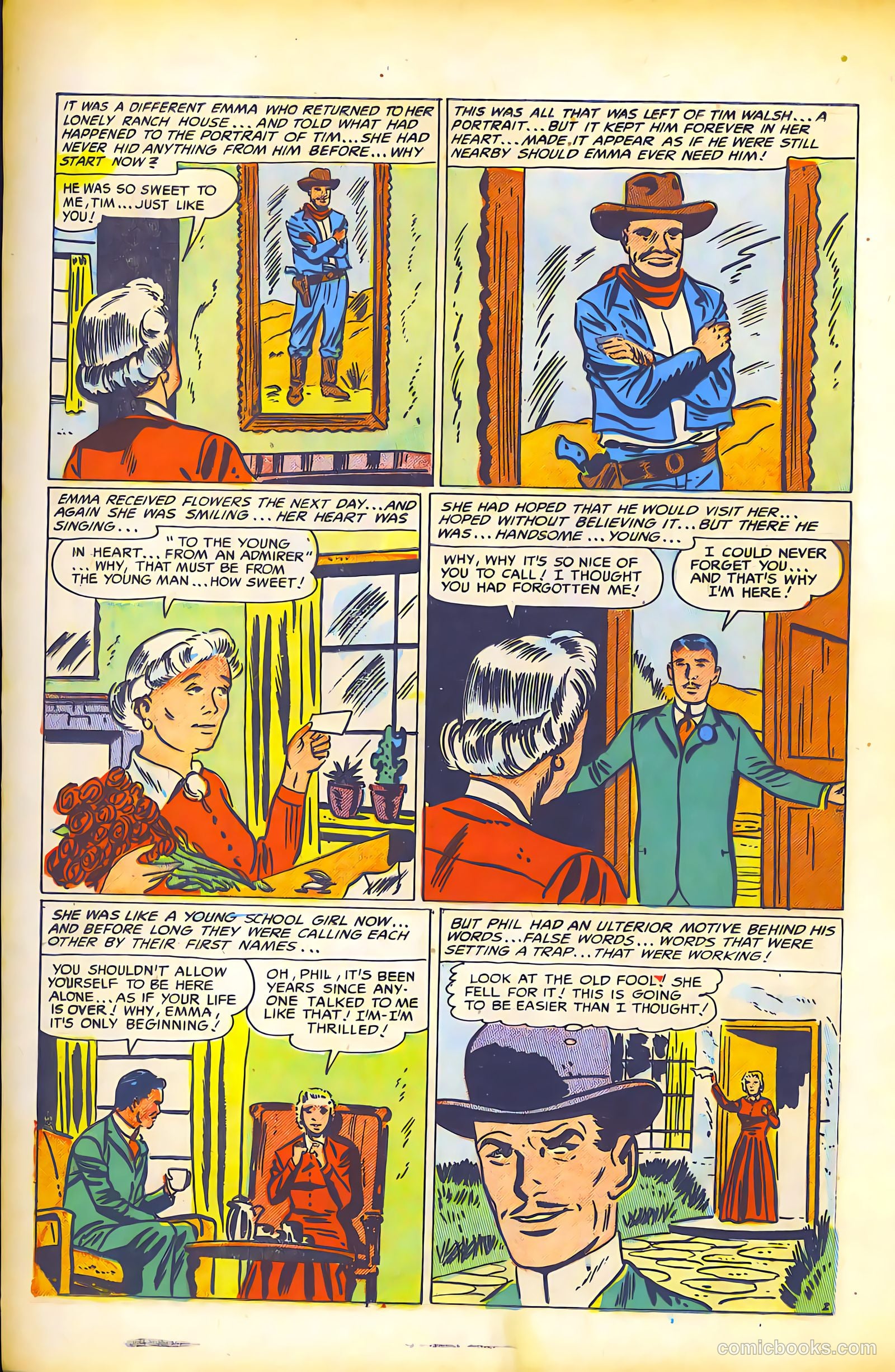 Prize Mystery #1 (1955) — page 16 of 36