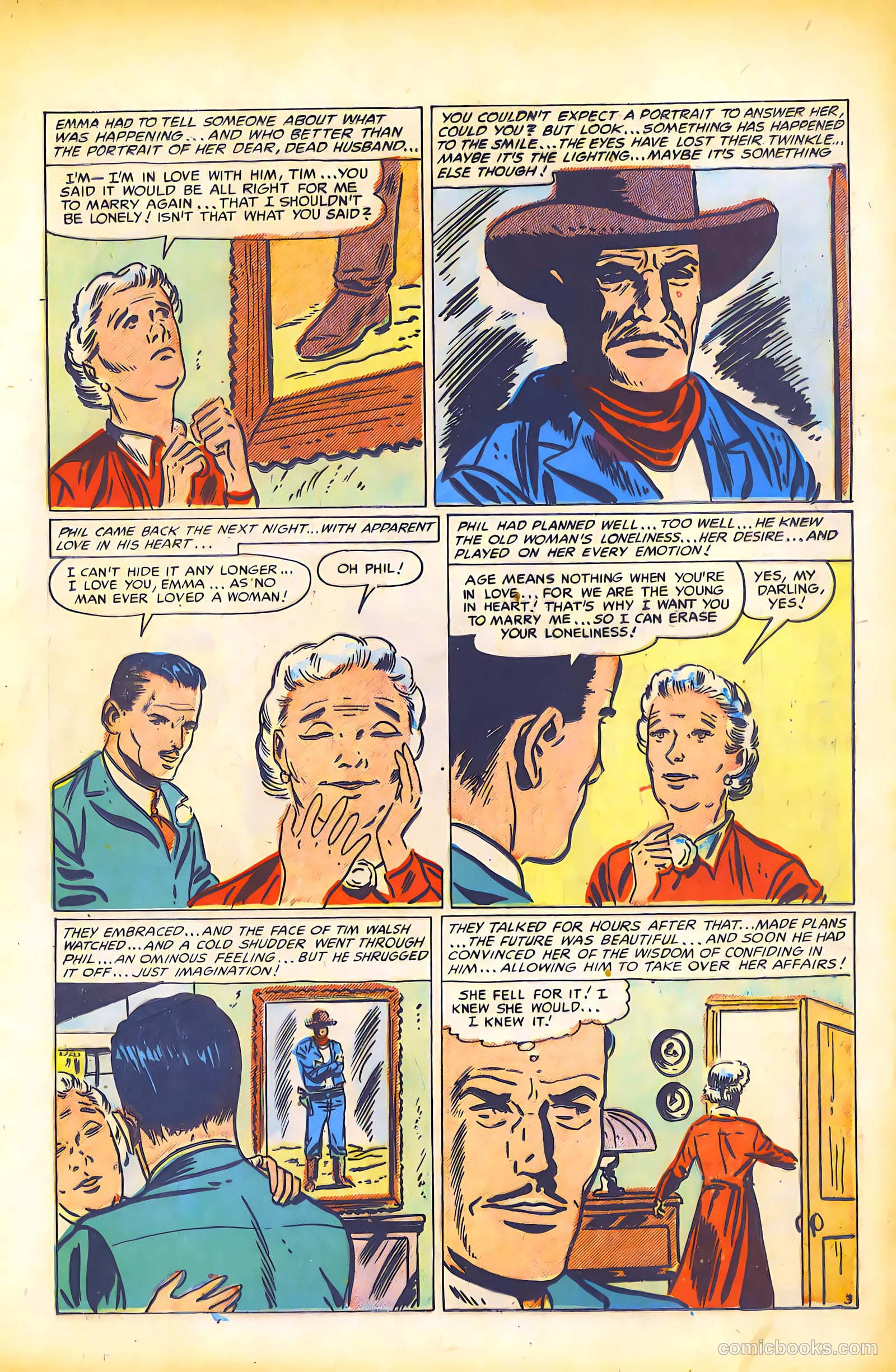 Prize Mystery #1 (1955) — page 17 of 36