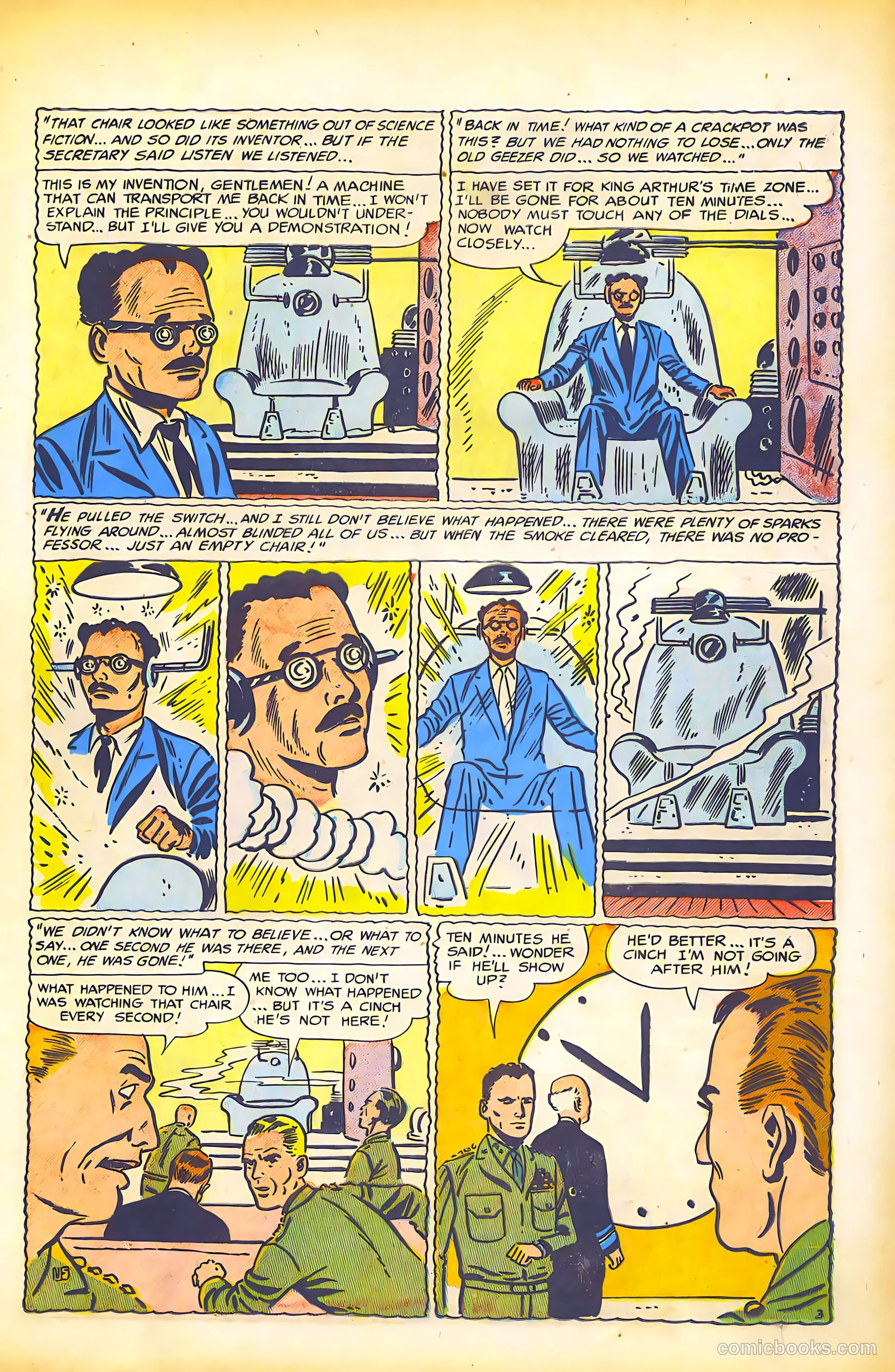 Prize Mystery #1 (1955) — page 21 of 36