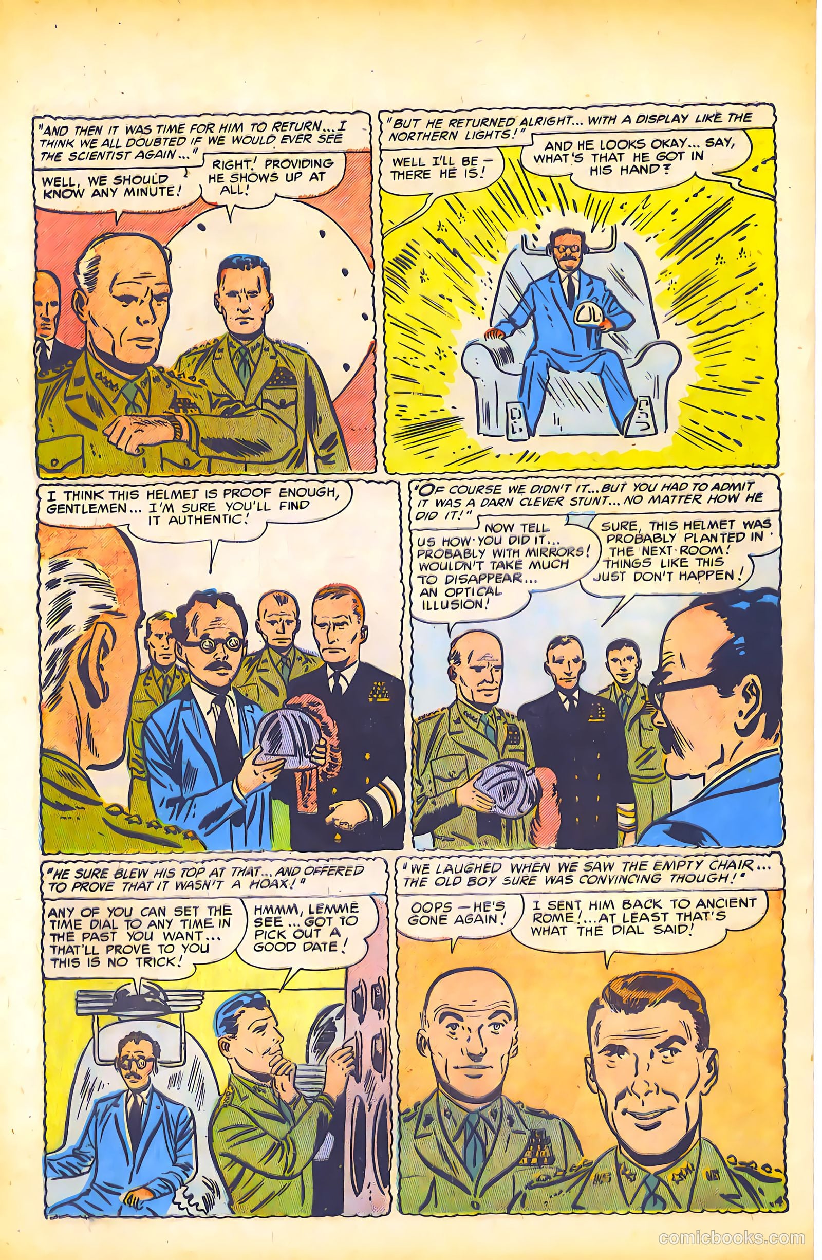 Prize Mystery #1 (1955) — page 22 of 36