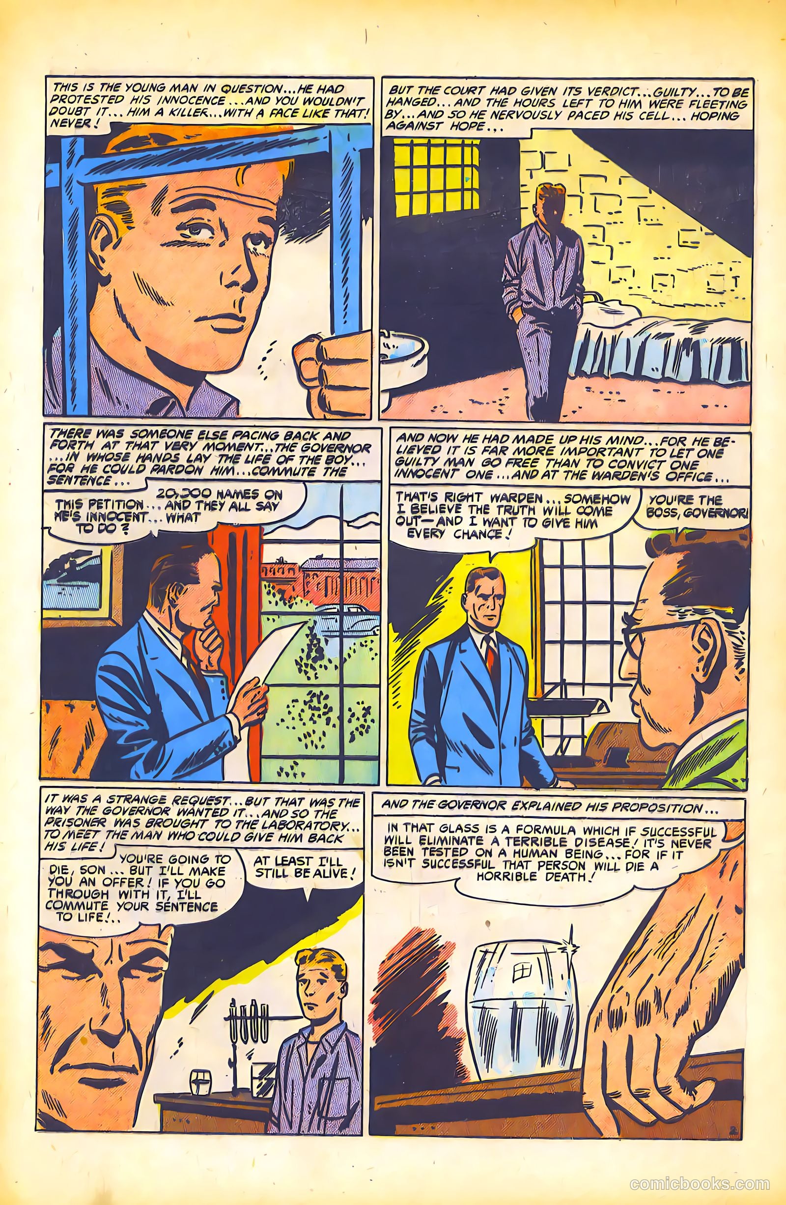 Prize Mystery #1 (1955) — page 30 of 36