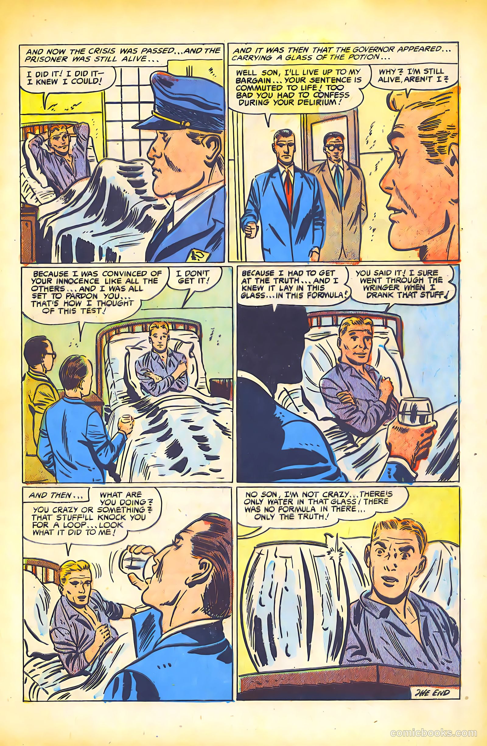Prize Mystery #1 (1955) — page 33 of 36