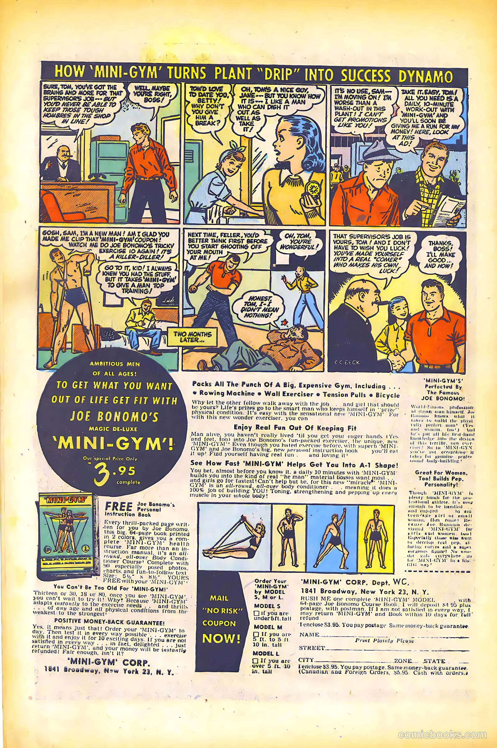Prize Mystery #1 (1955) — page 34 of 36
