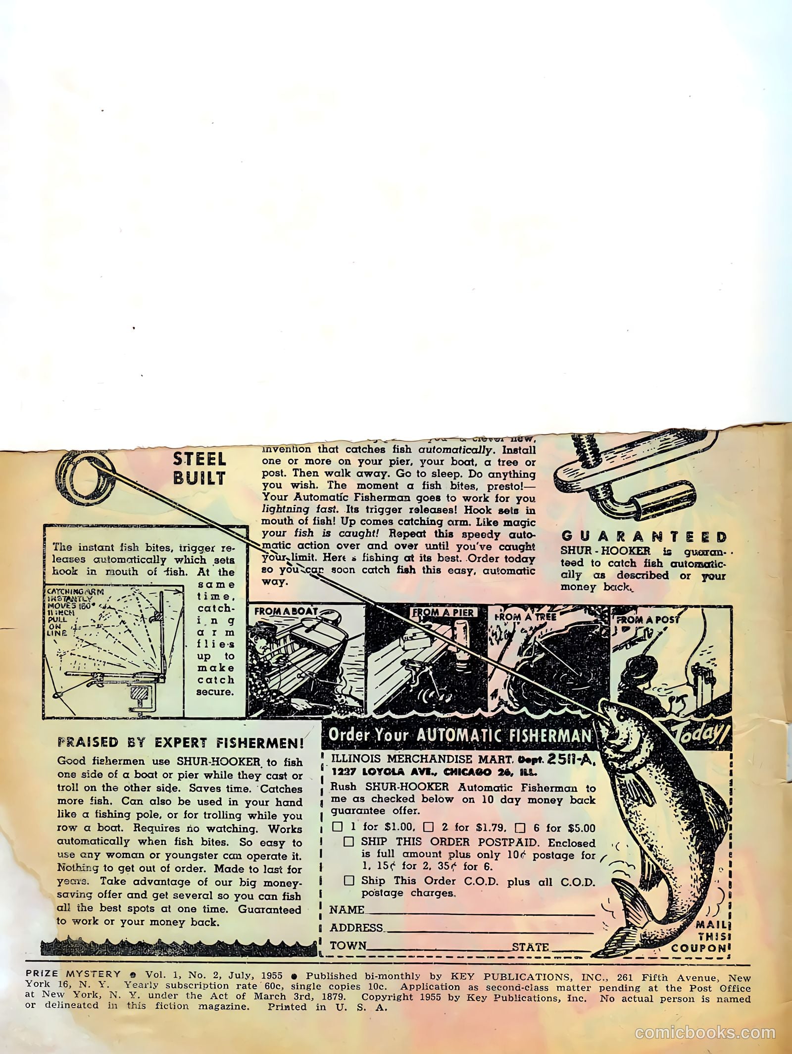 Prize Mystery #2 (1955) — page 3 of 37