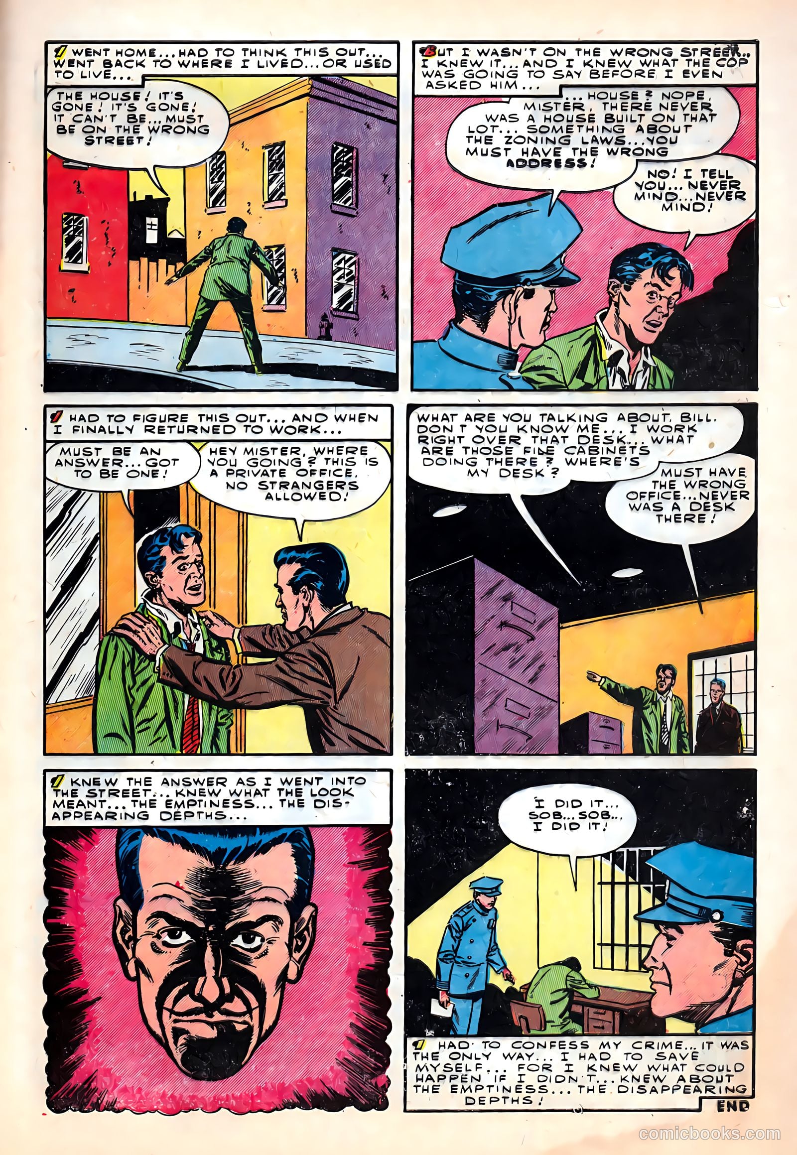 Prize Mystery #2 (1955) — page 34 of 37