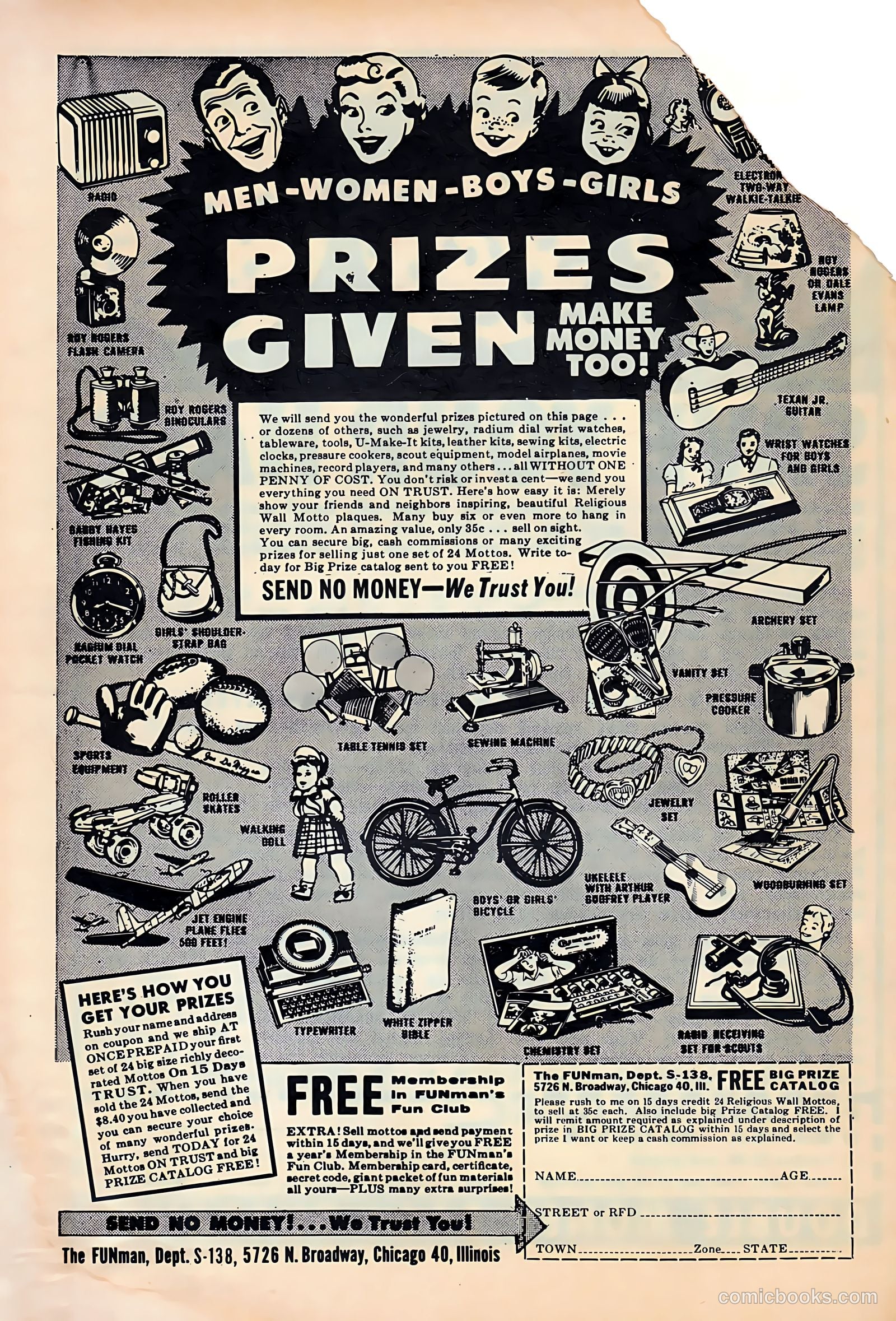 Prize Mystery #2 (1955) — page 37 of 37