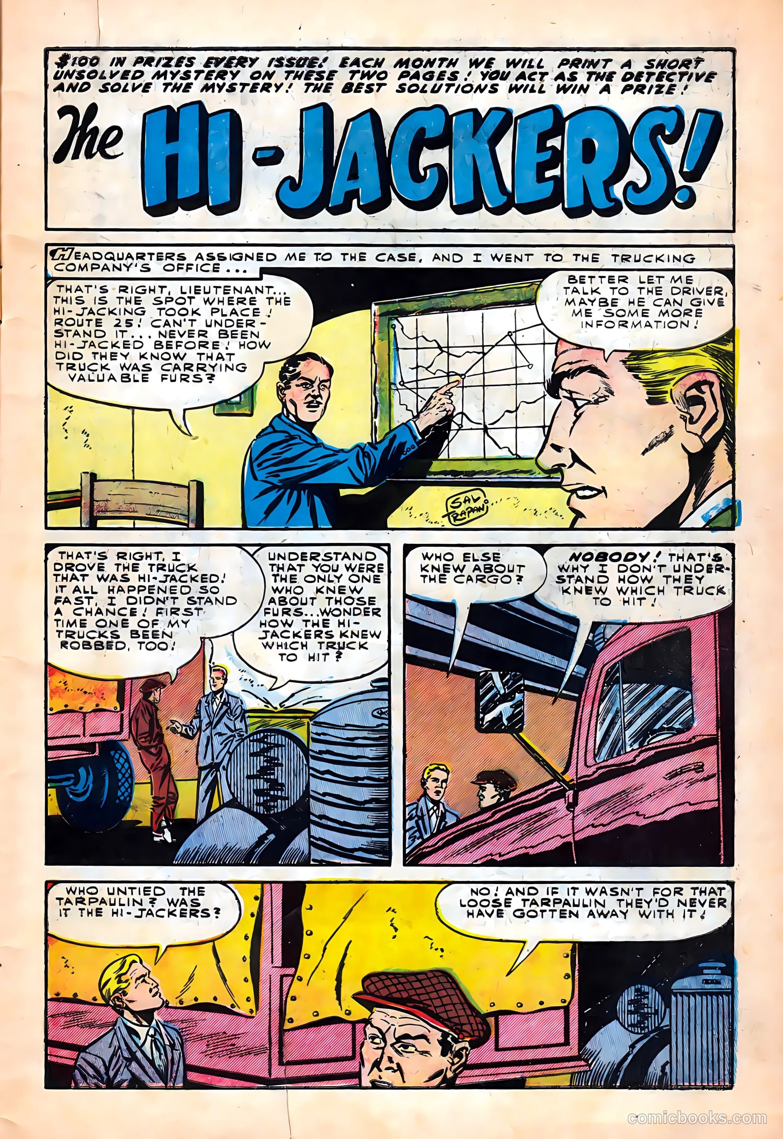 Prize Mystery #3 (1955) — page 3 of 36