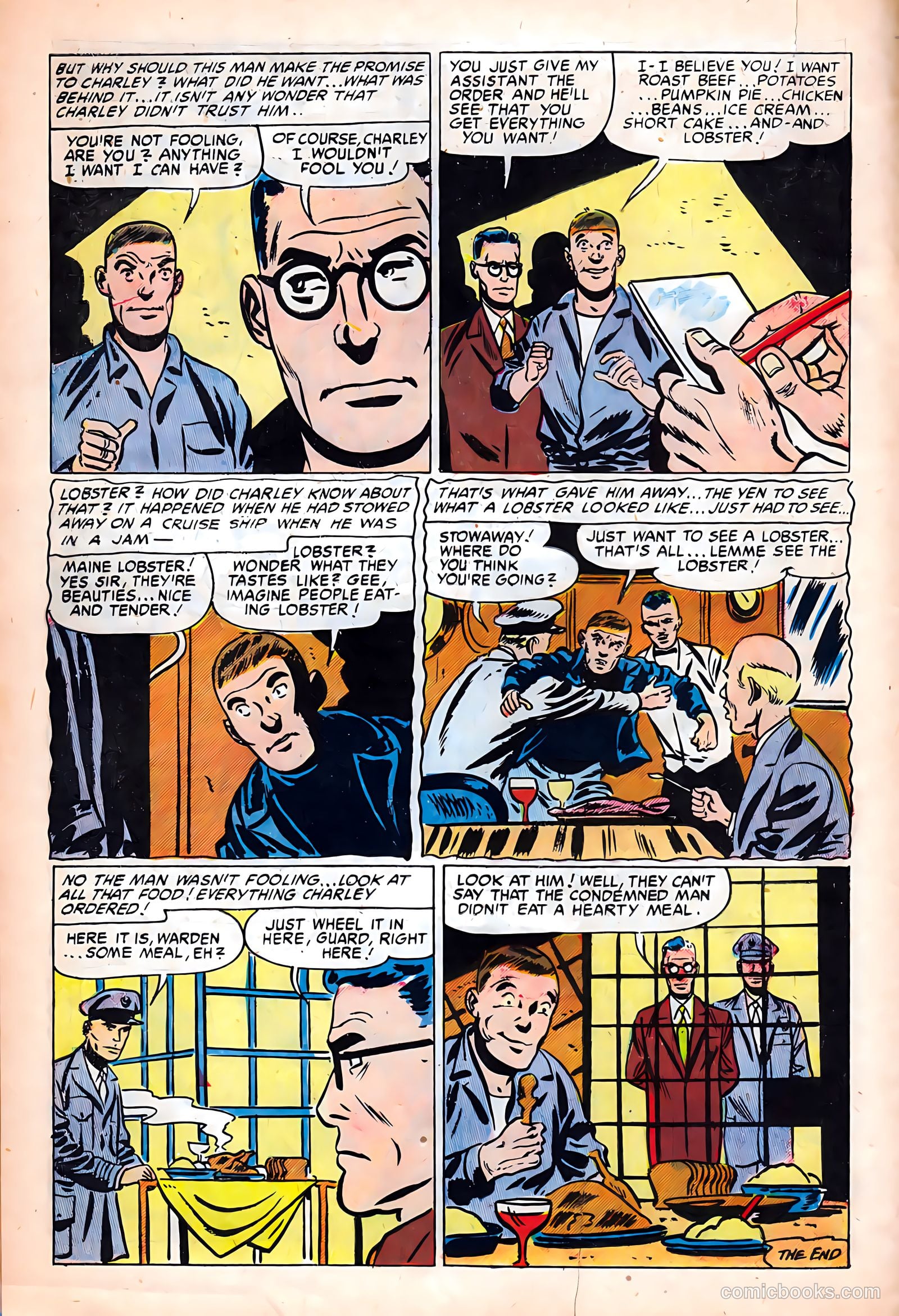 Prize Mystery #3 (1955) — page 8 of 36