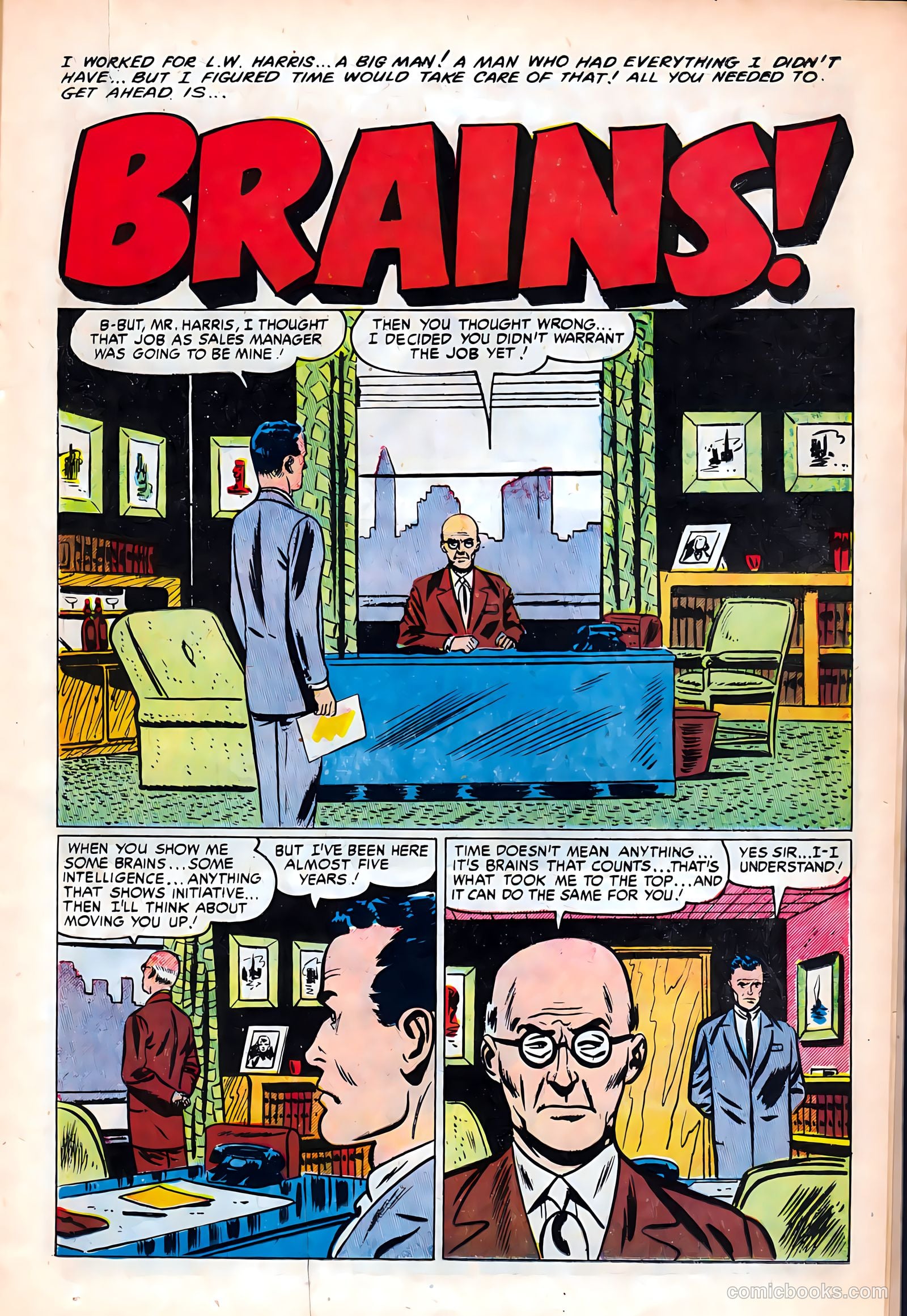 Prize Mystery #3 (1955) — page 13 of 36