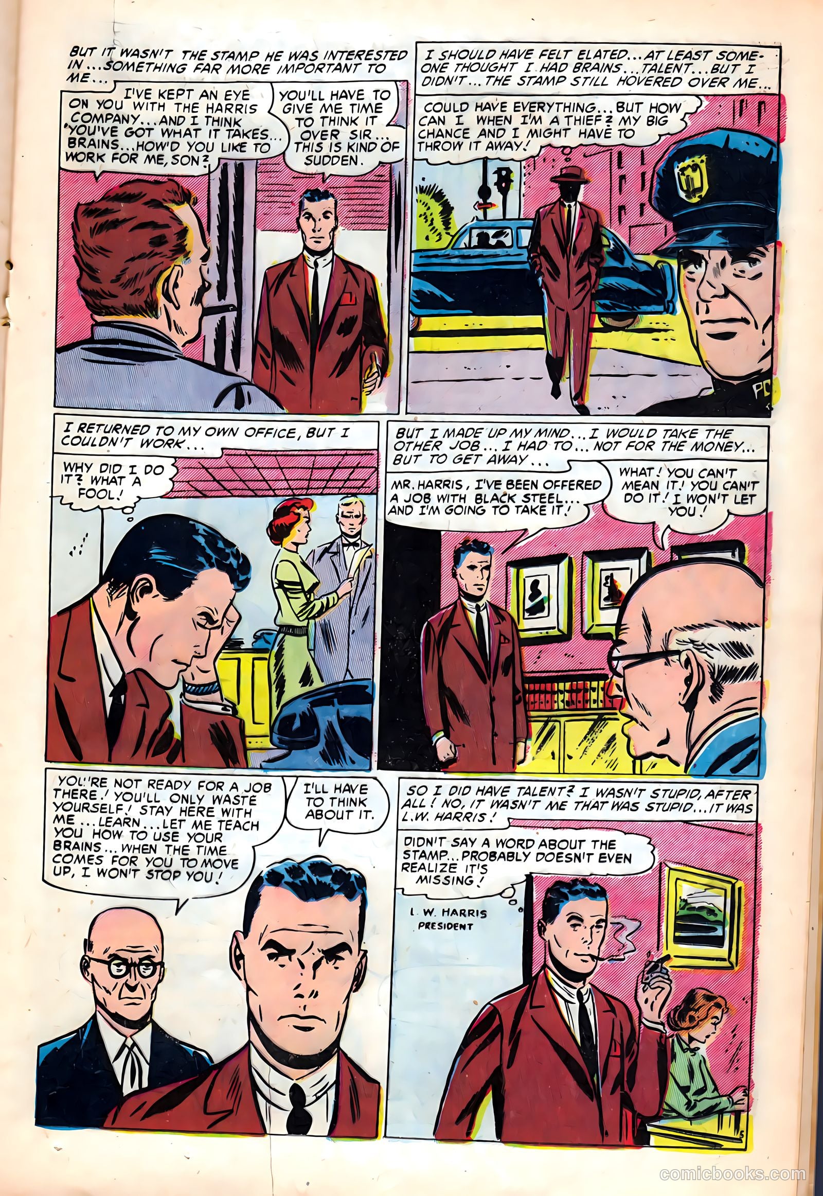 Prize Mystery #3 (1955) — page 17 of 36