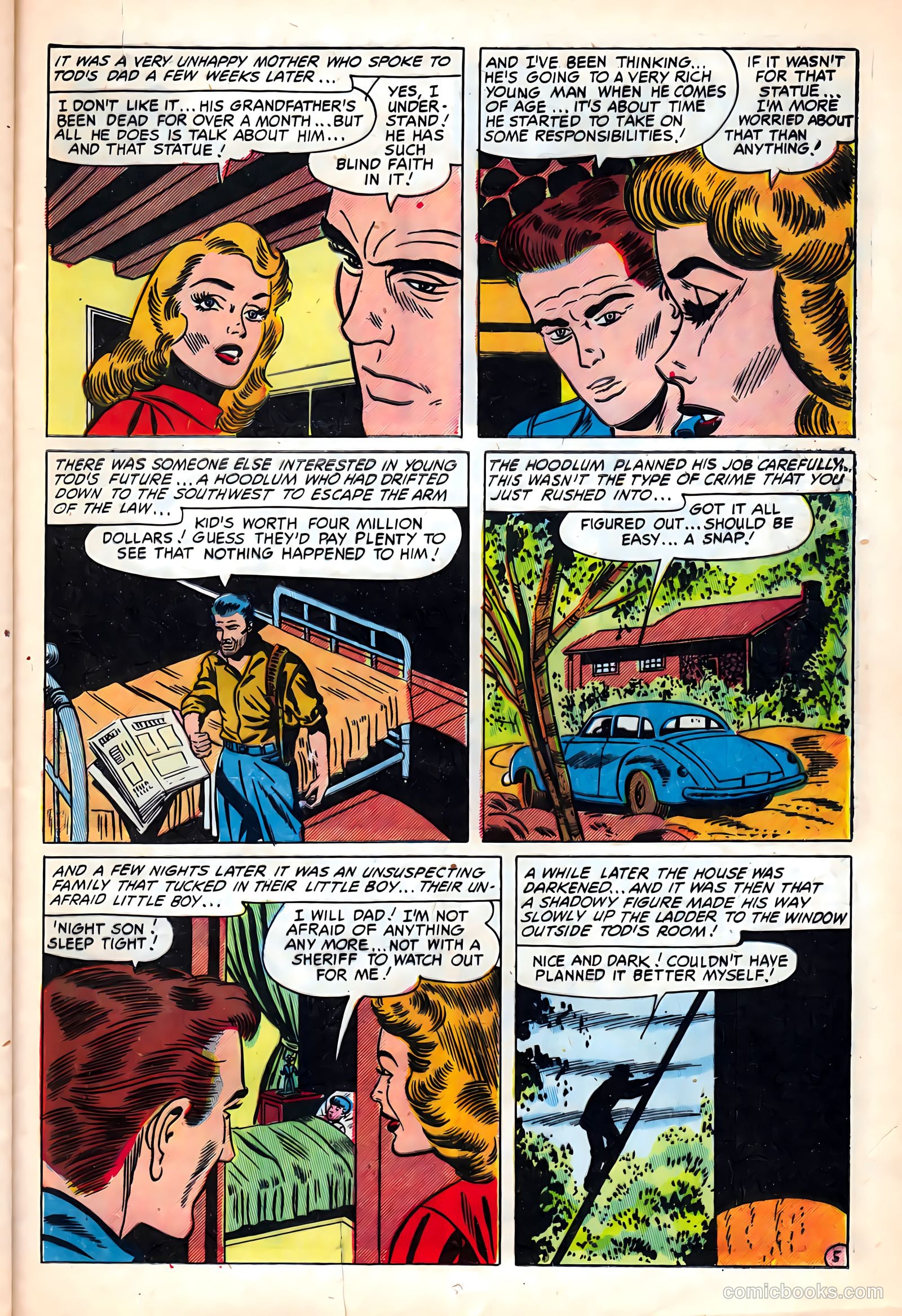 Prize Mystery #3 (1955) — page 23 of 36