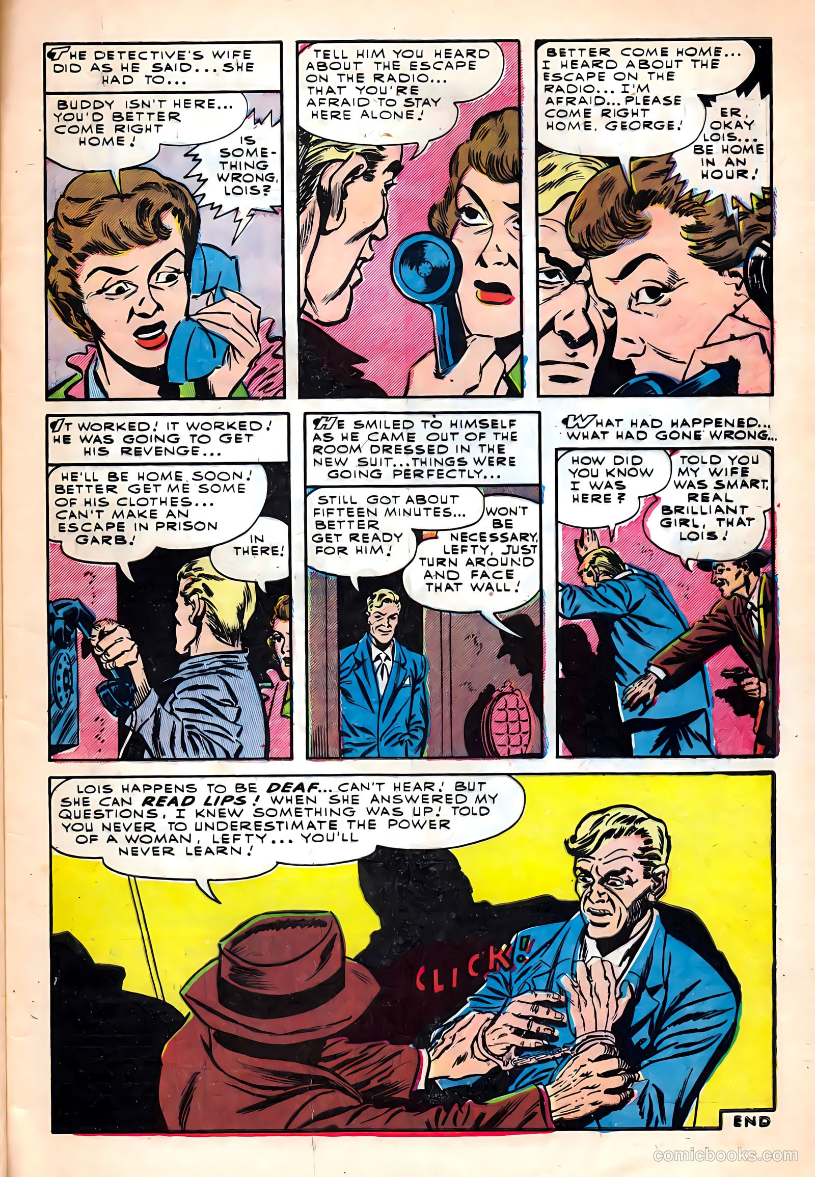 Prize Mystery #3 (1955) — page 33 of 36