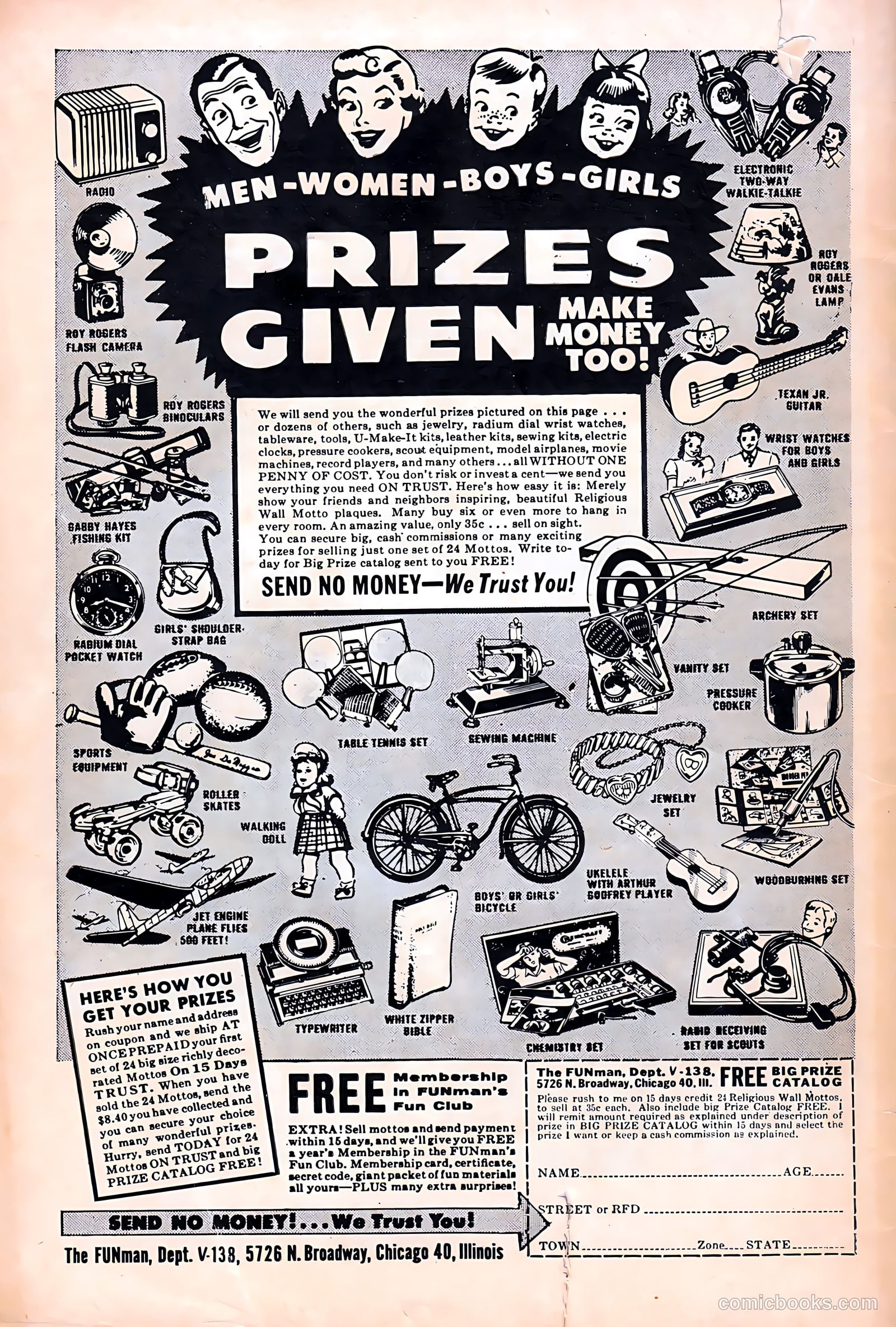 Prize Mystery #3 (1955) — page 36 of 36