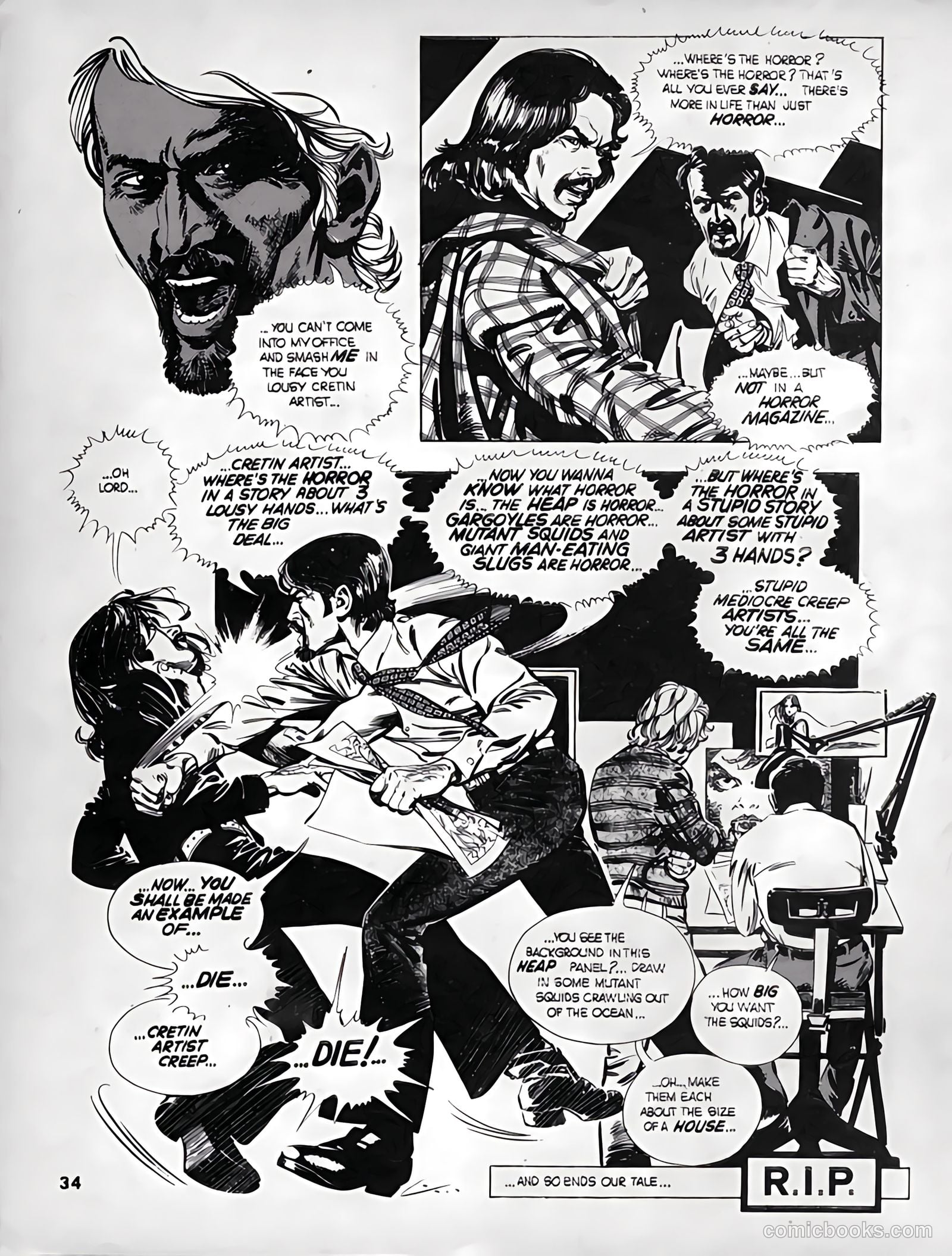 Psycho #14 (1973) — page 35 of 69