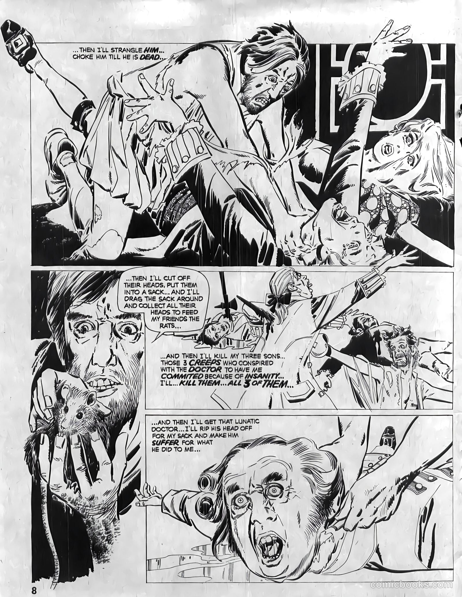 Psycho #15 (1973) — page 8 of 69