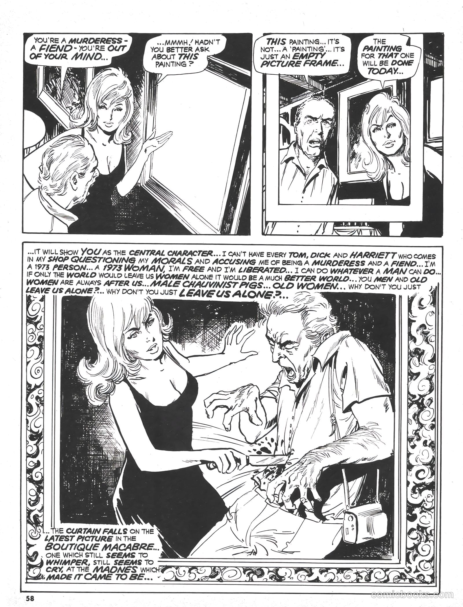 Psycho #18 (1974) — page 58 of 68