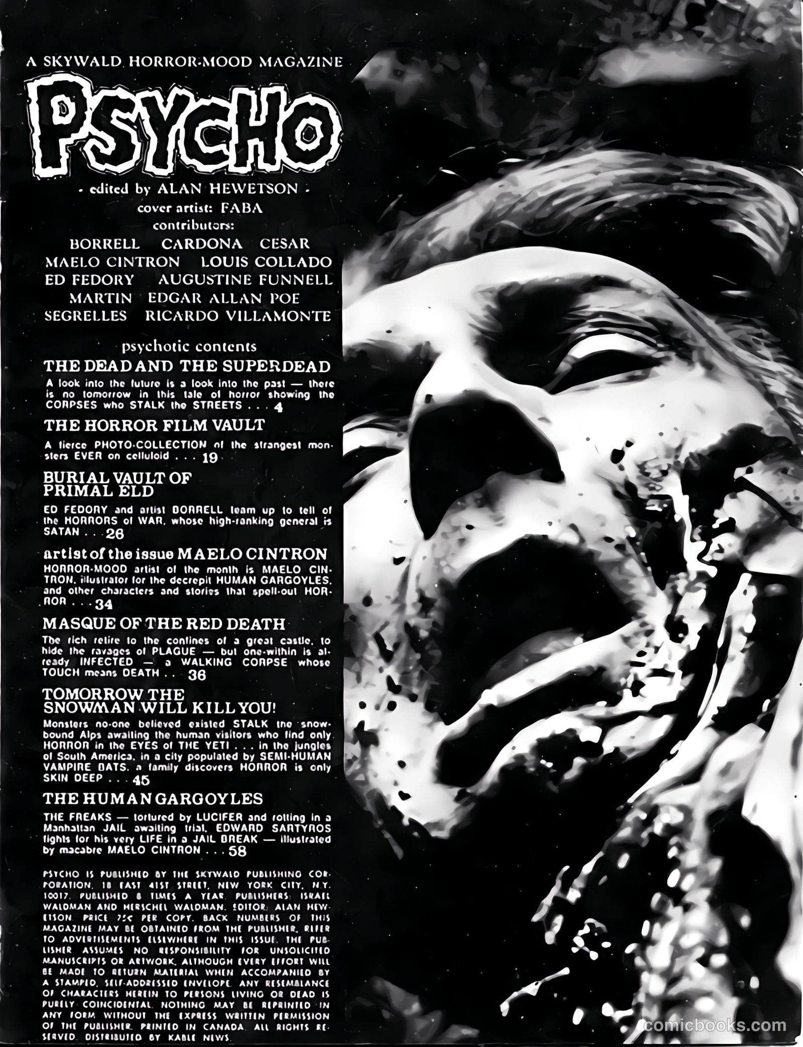 Psycho #20 (1974) — page 3 of 68