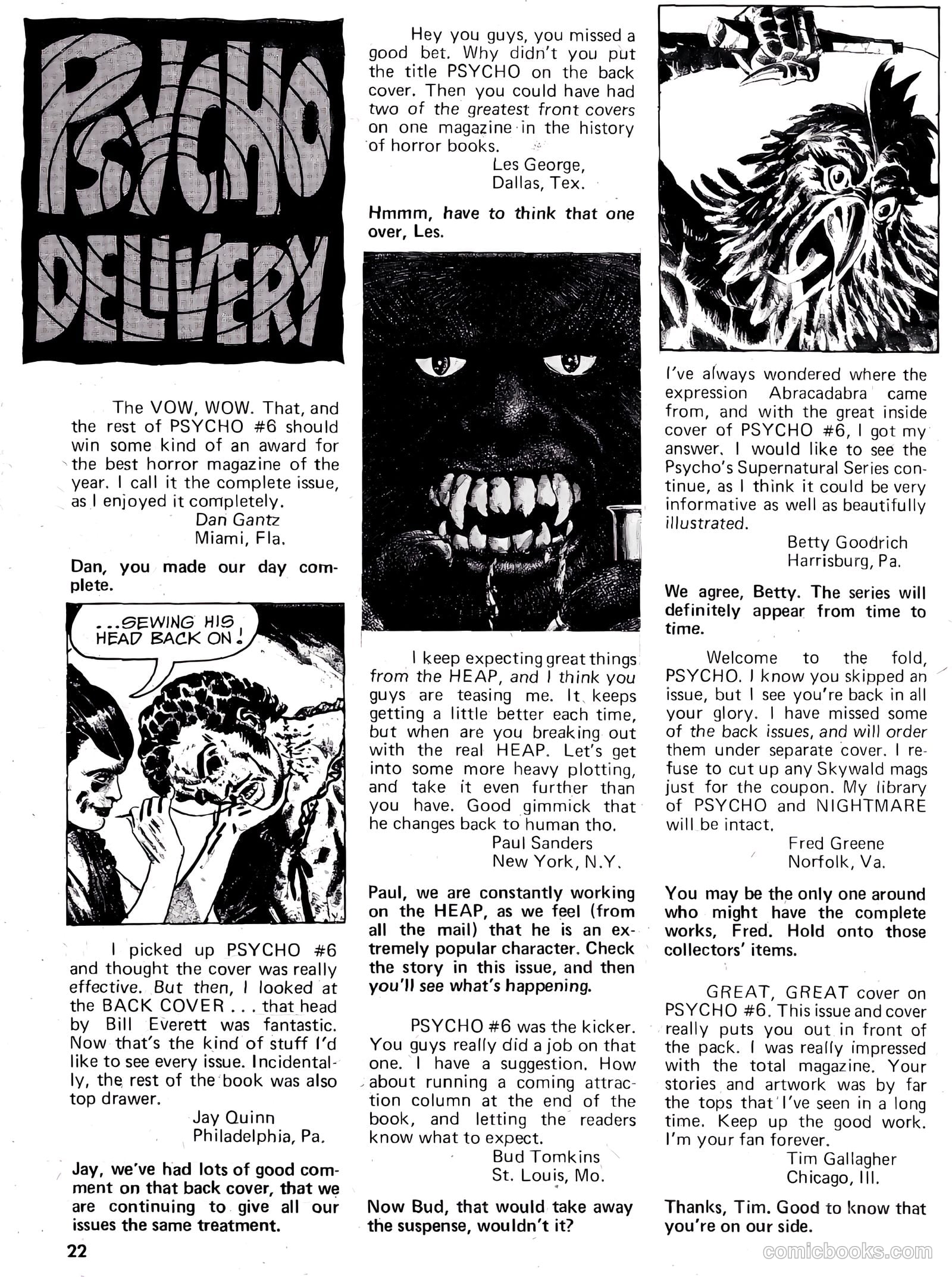Psycho #7 (1972) — page 22 of 66