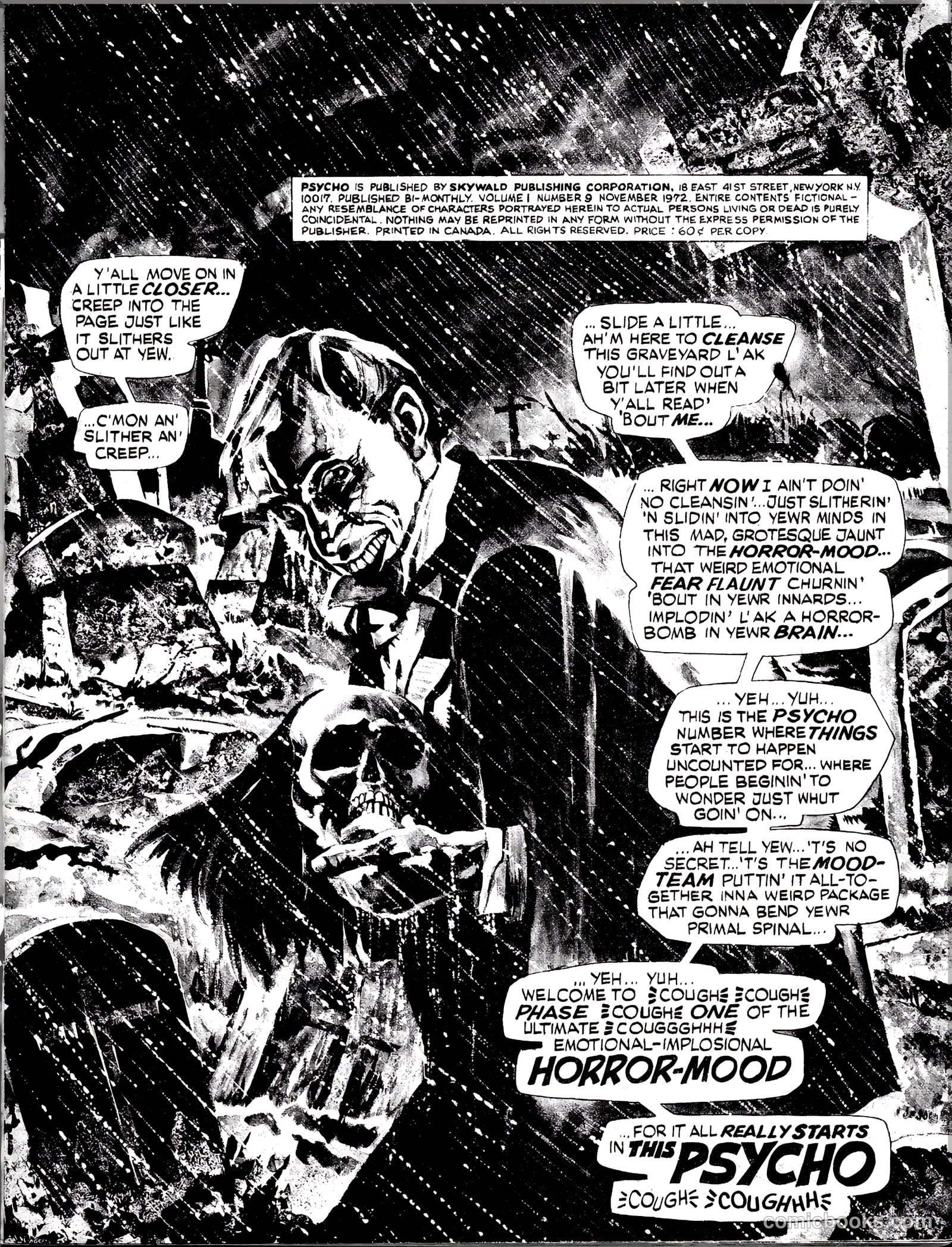 Psycho #9 (1972) — page 3 of 68