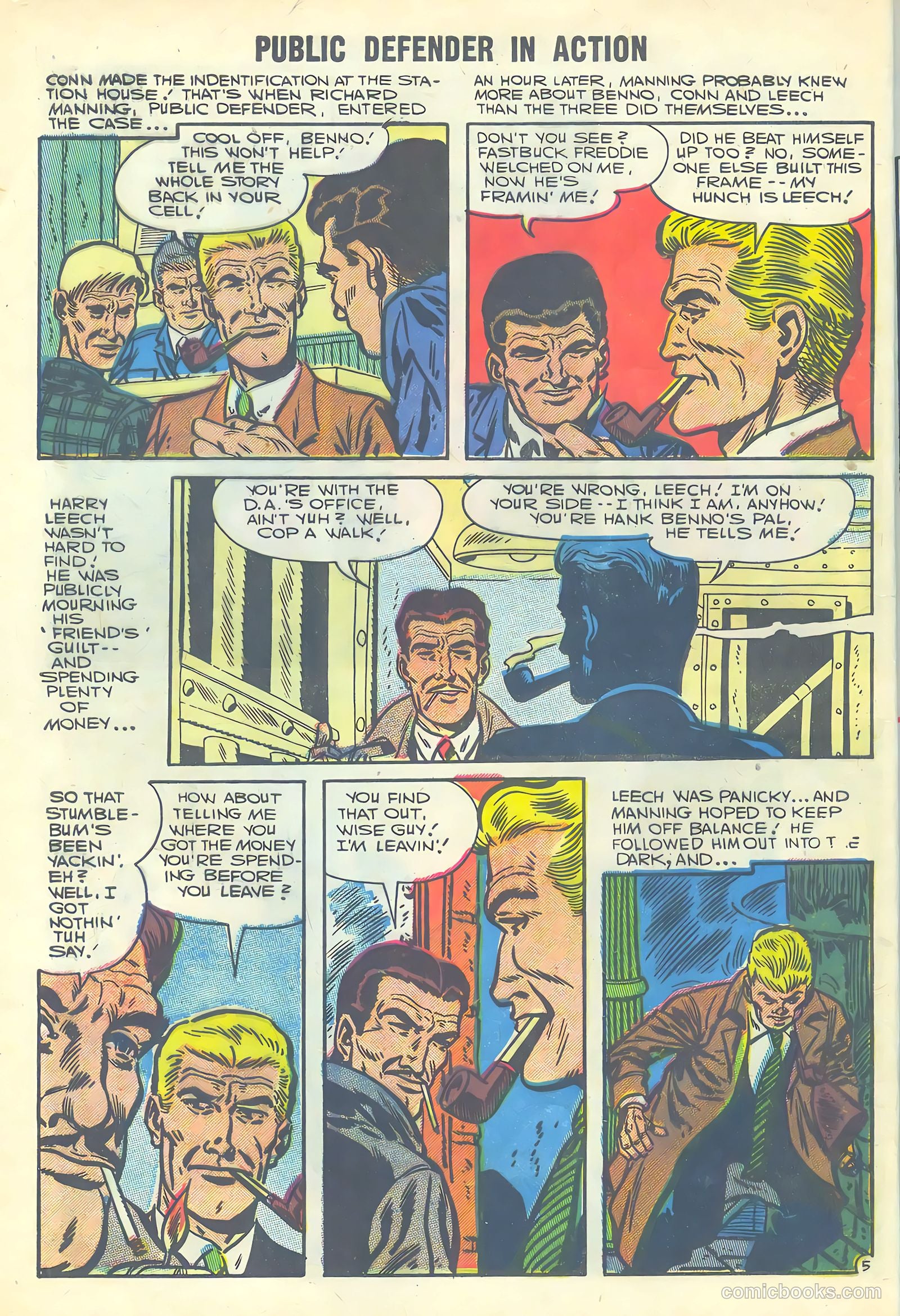Public Defender in Action #10 (1957) — page 8 of 36