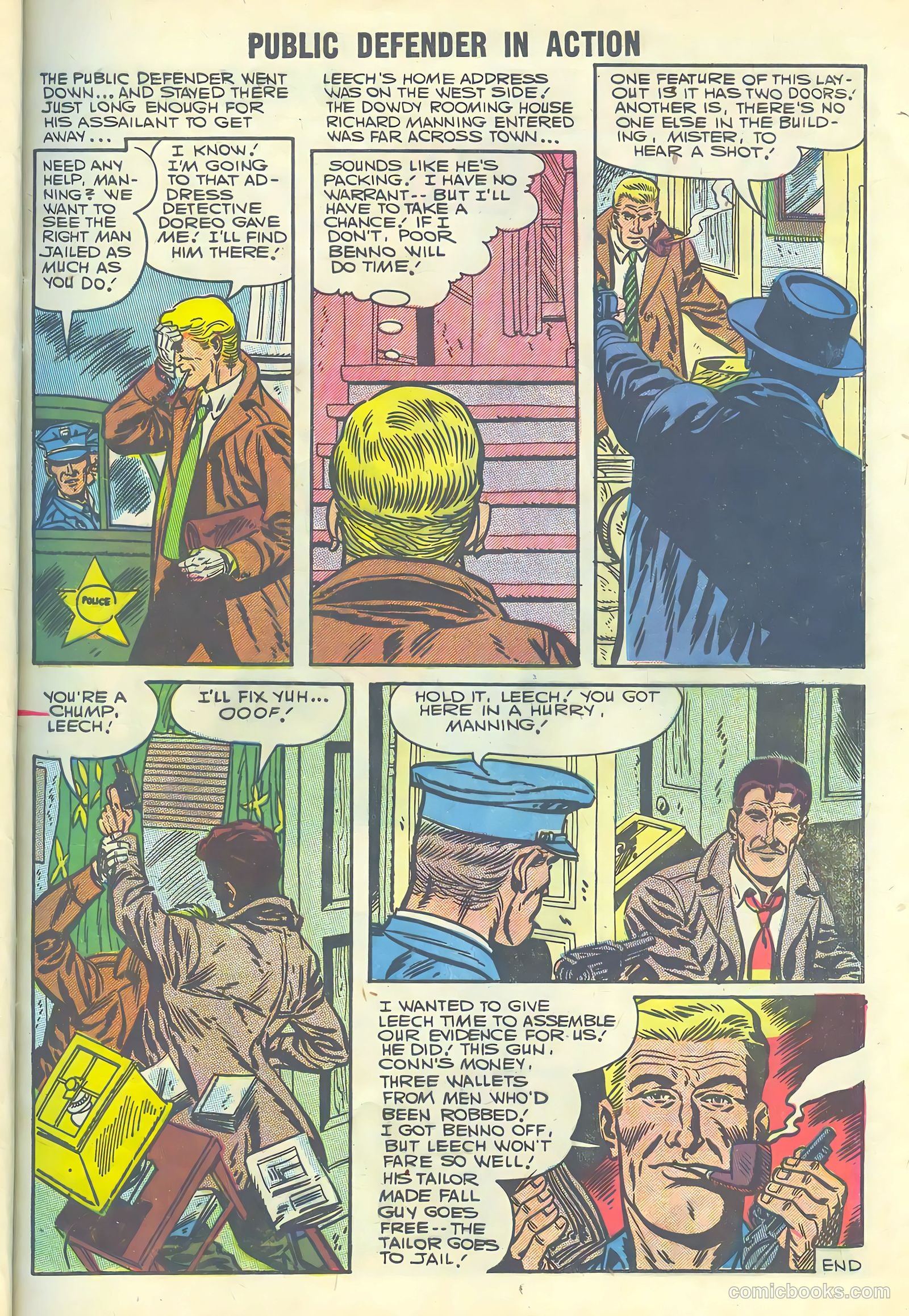 Public Defender in Action #10 (1957) — page 9 of 36