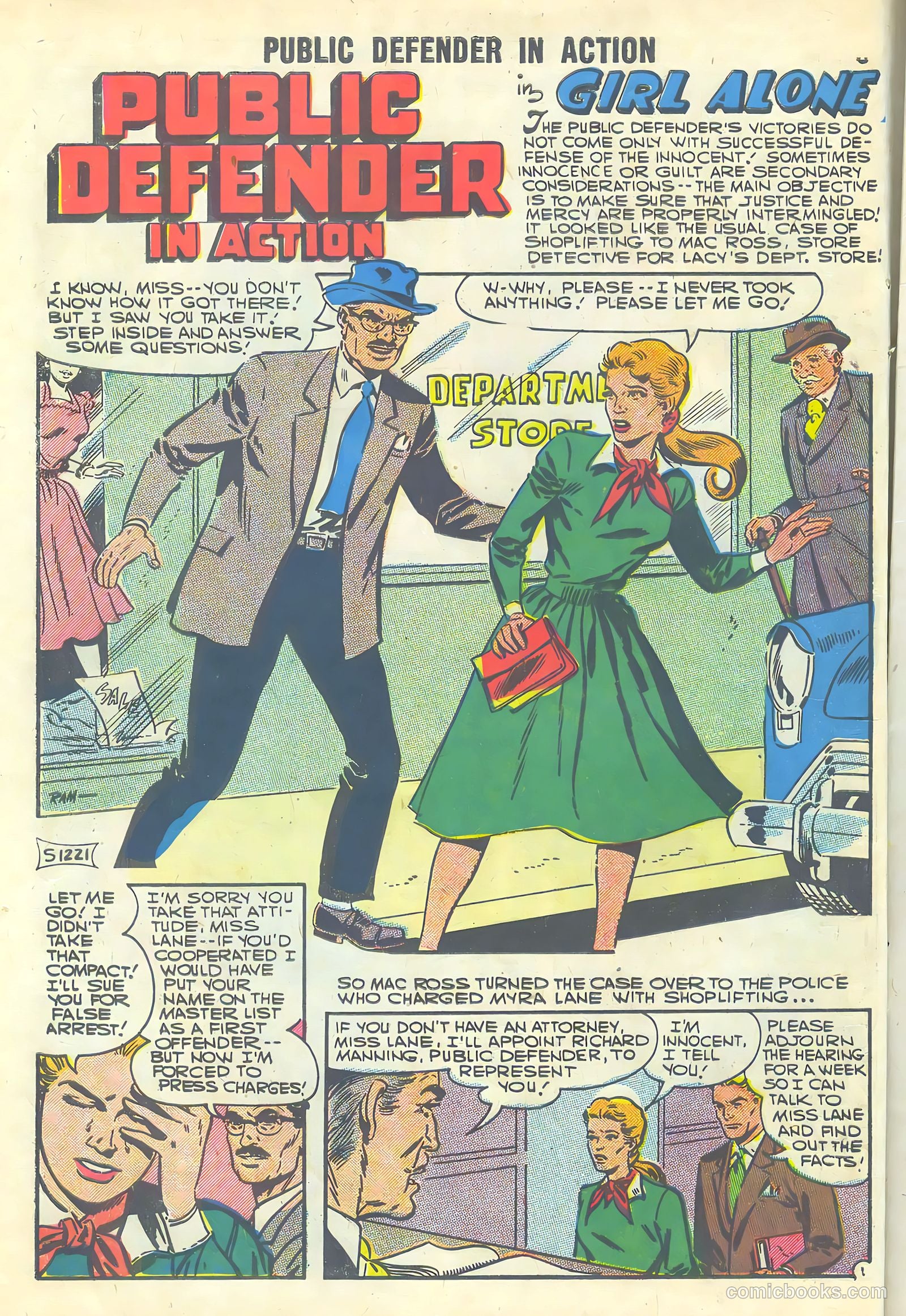 Public Defender in Action #10 (1957) — page 10 of 36