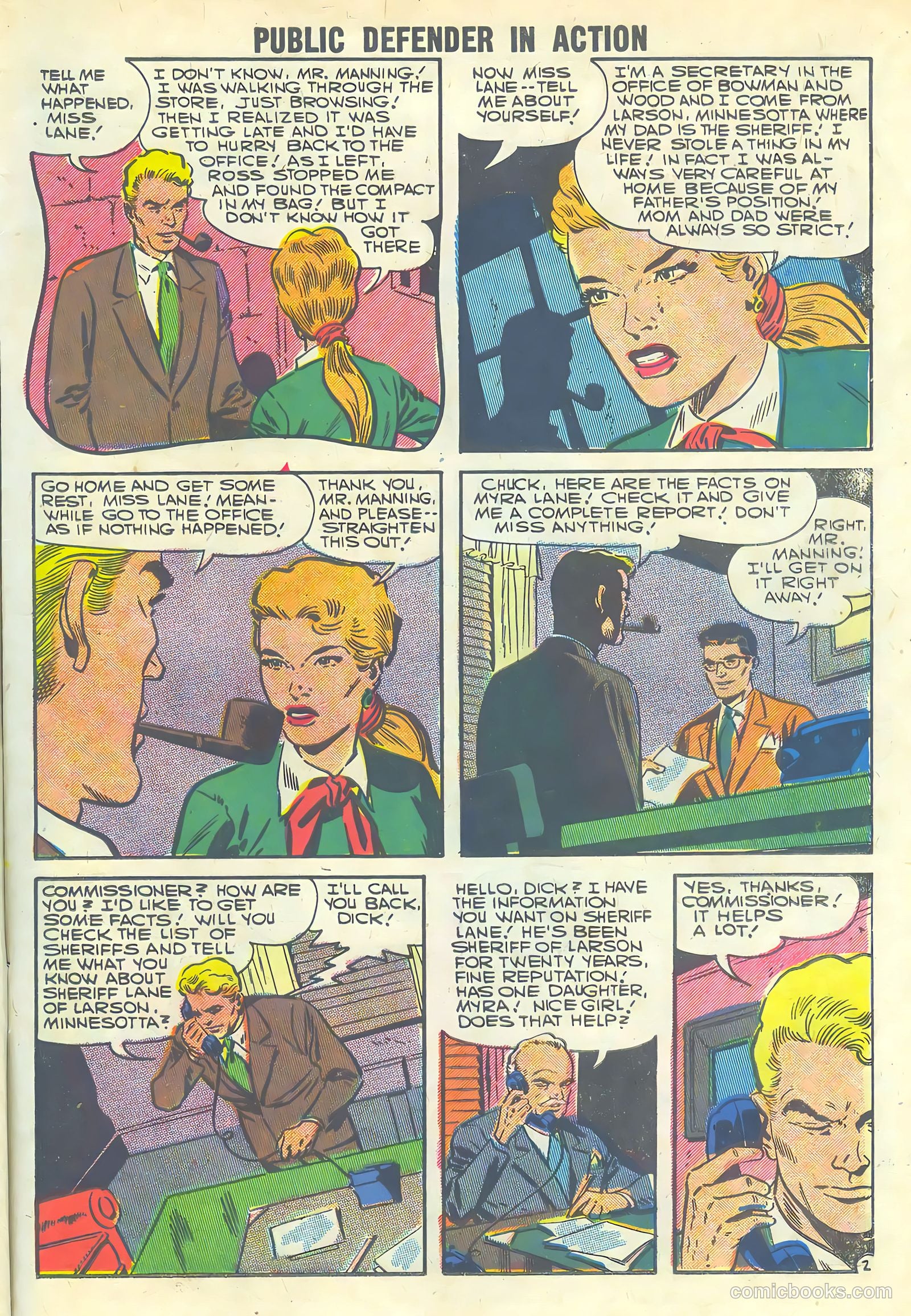 Public Defender in Action #10 (1957) — page 11 of 36