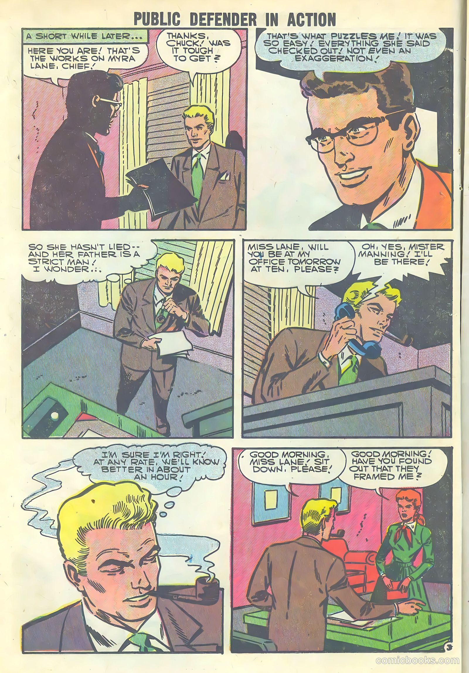 Public Defender in Action #10 (1957) — page 12 of 36