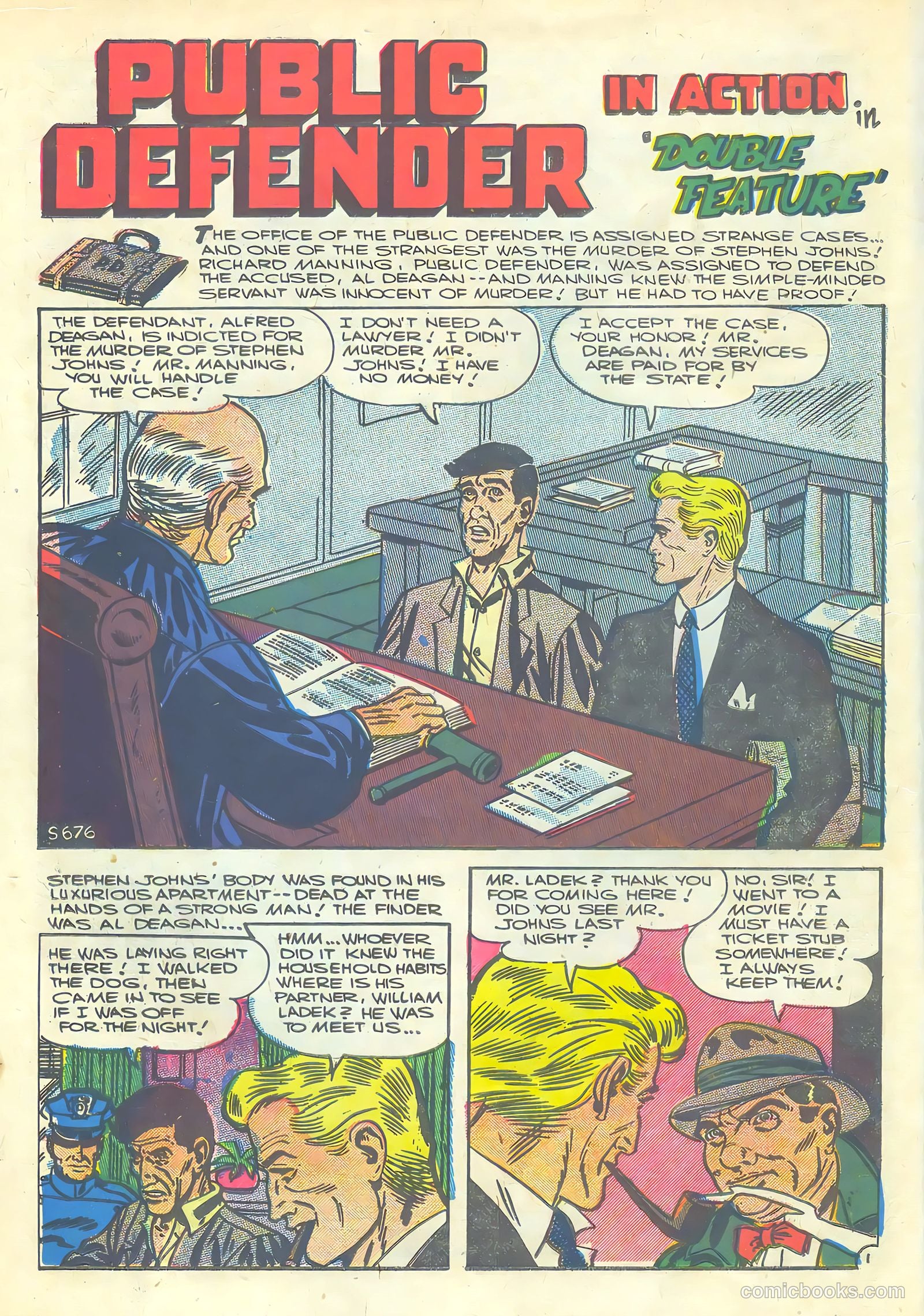 Public Defender in Action #10 (1957) — page 18 of 36