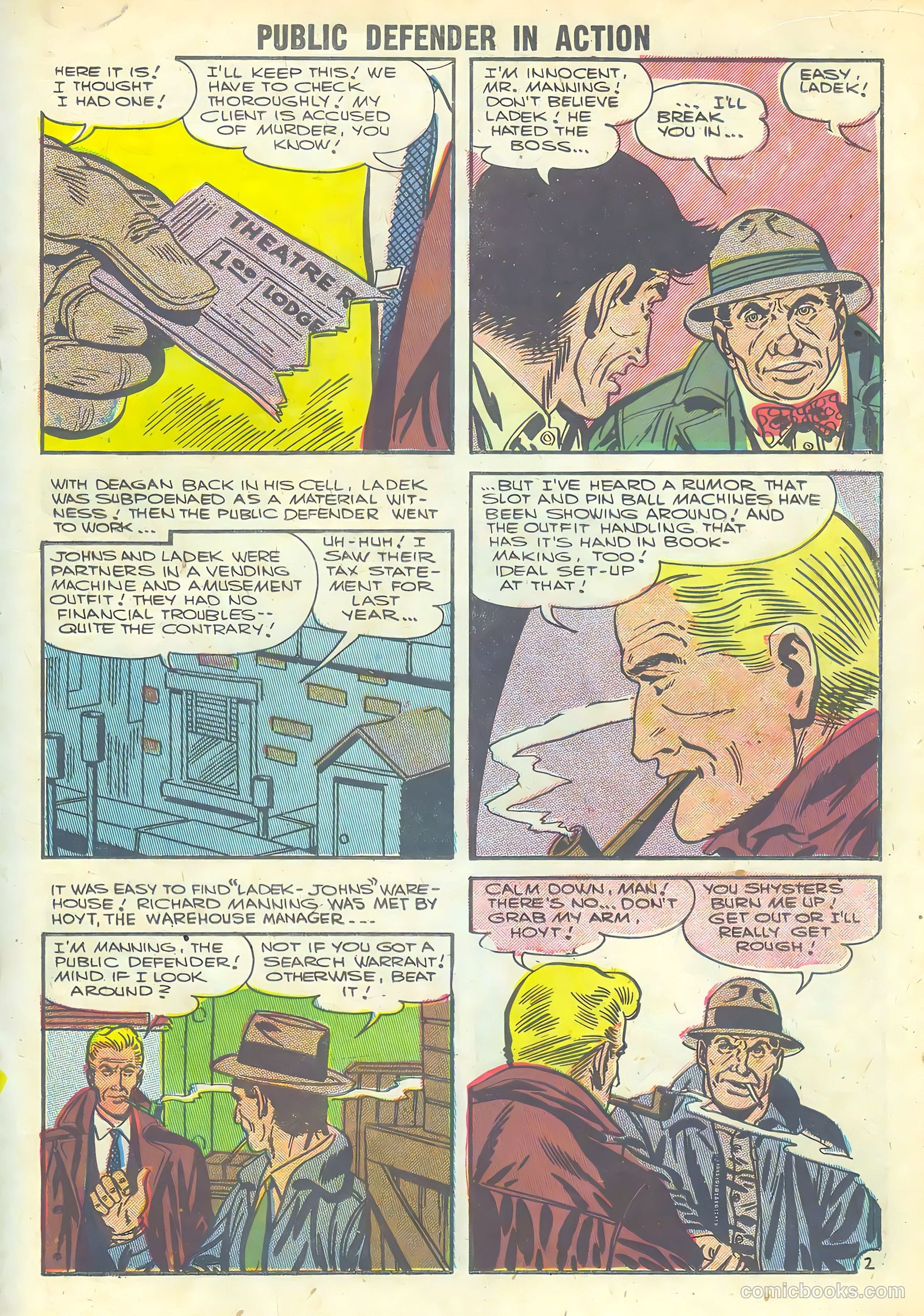 Public Defender in Action #10 (1957) — page 19 of 36