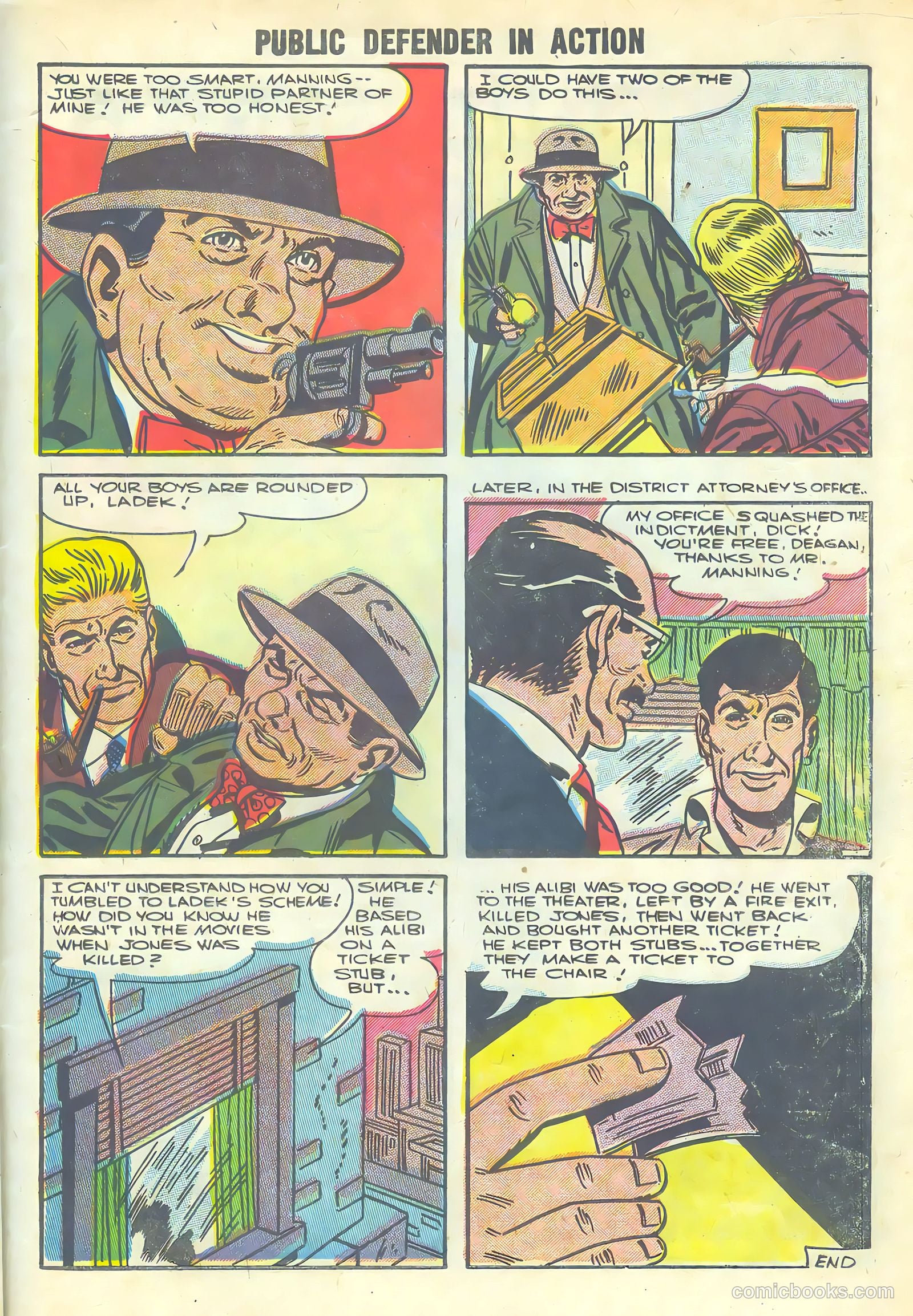 Public Defender in Action #10 (1957) — page 23 of 36