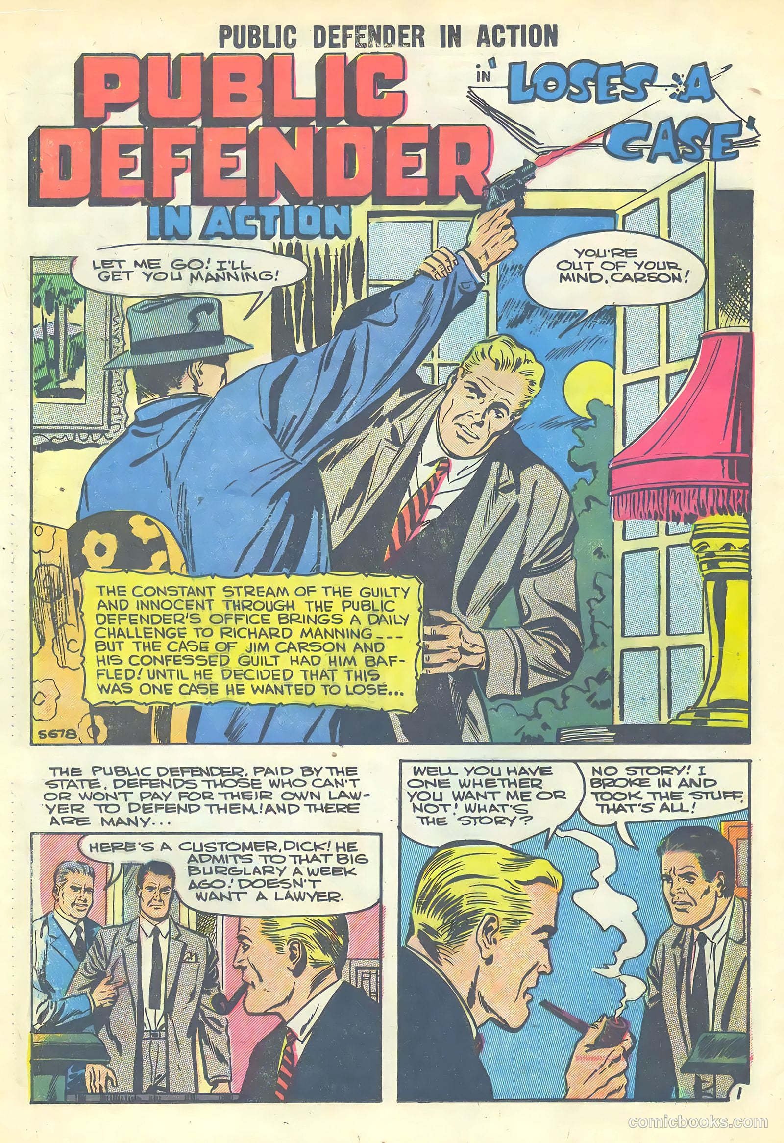 Public Defender in Action #10 (1957) — page 24 of 36