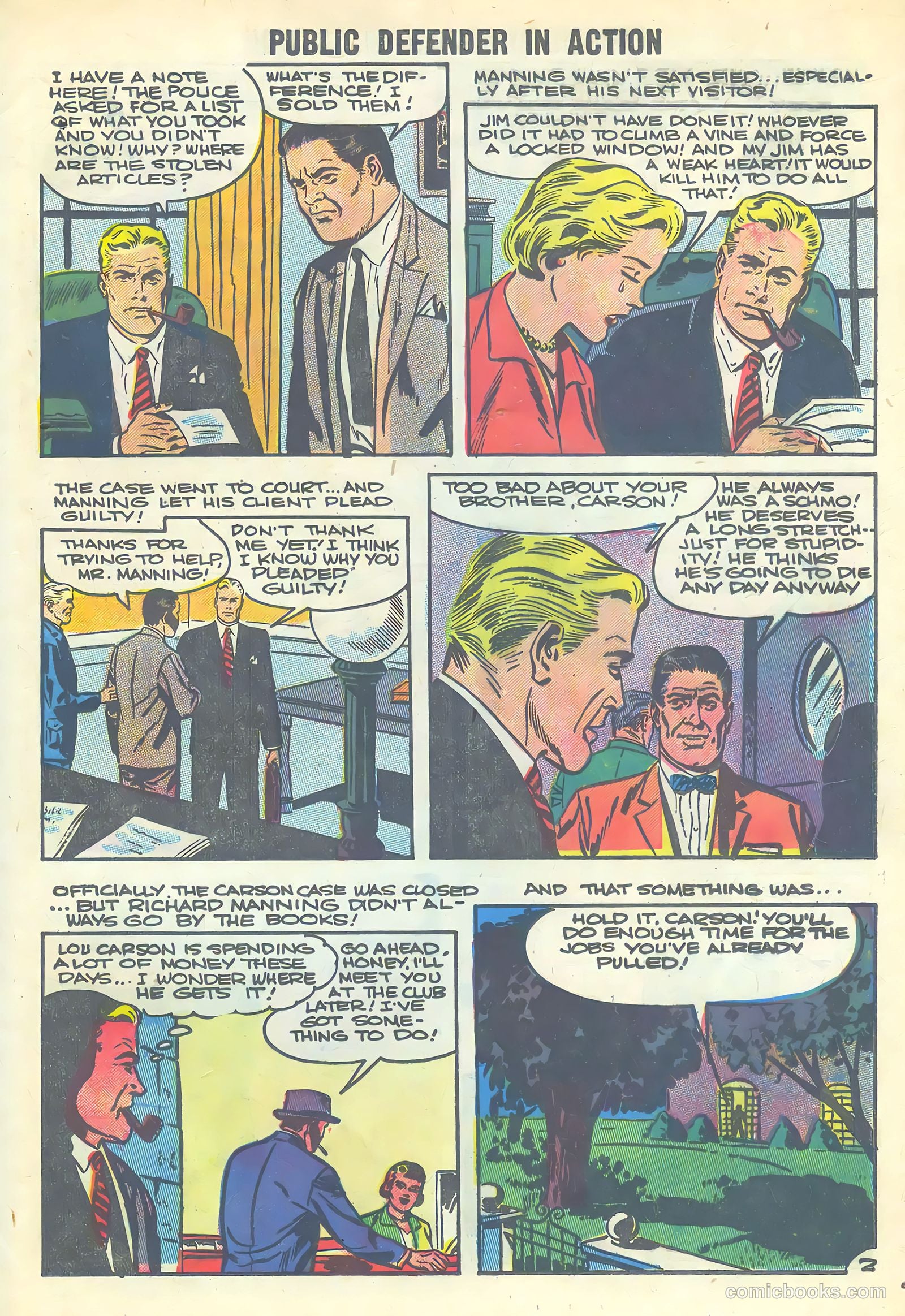 Public Defender in Action #10 (1957) — page 25 of 36