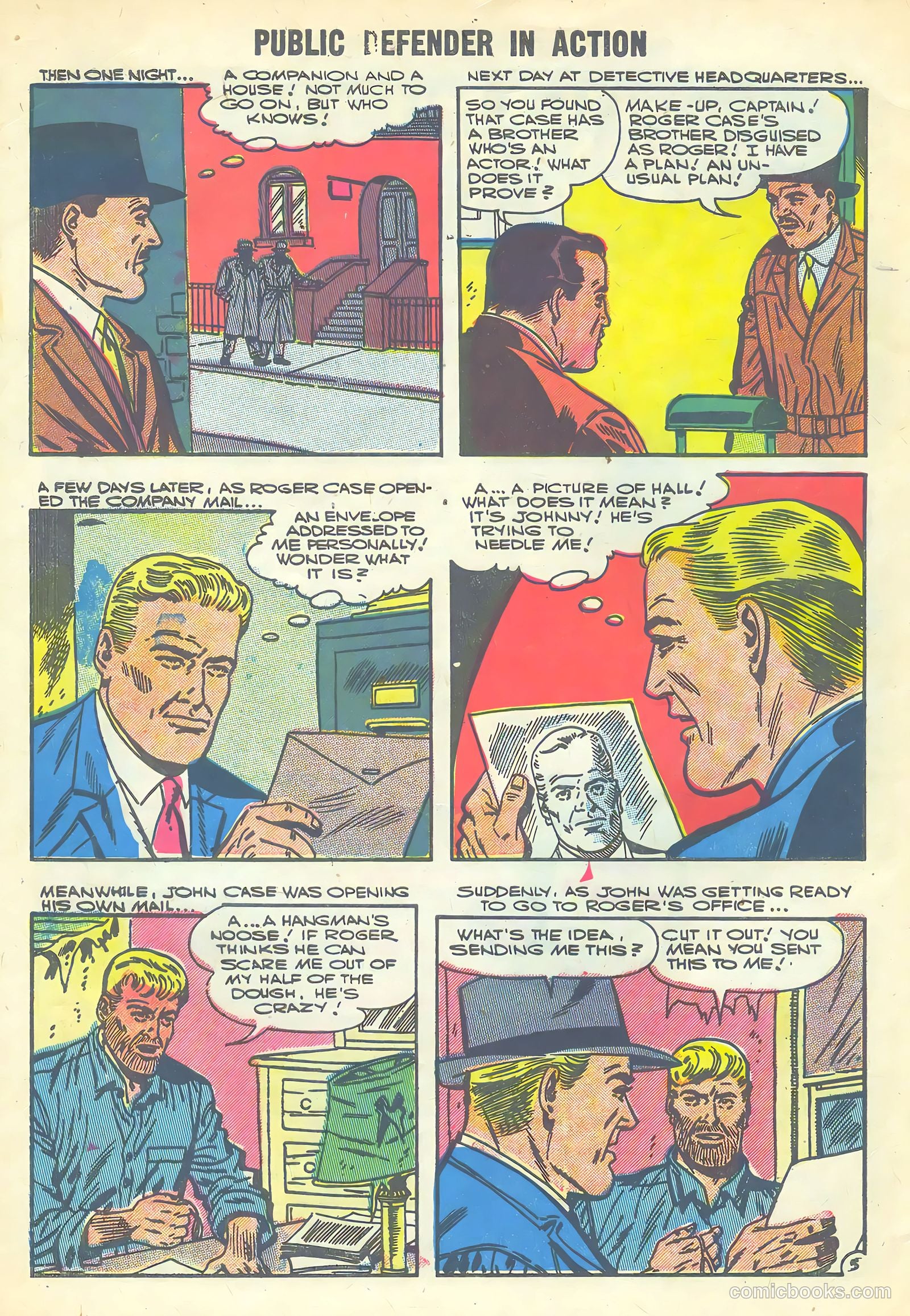 Public Defender in Action #10 (1957) — page 32 of 36