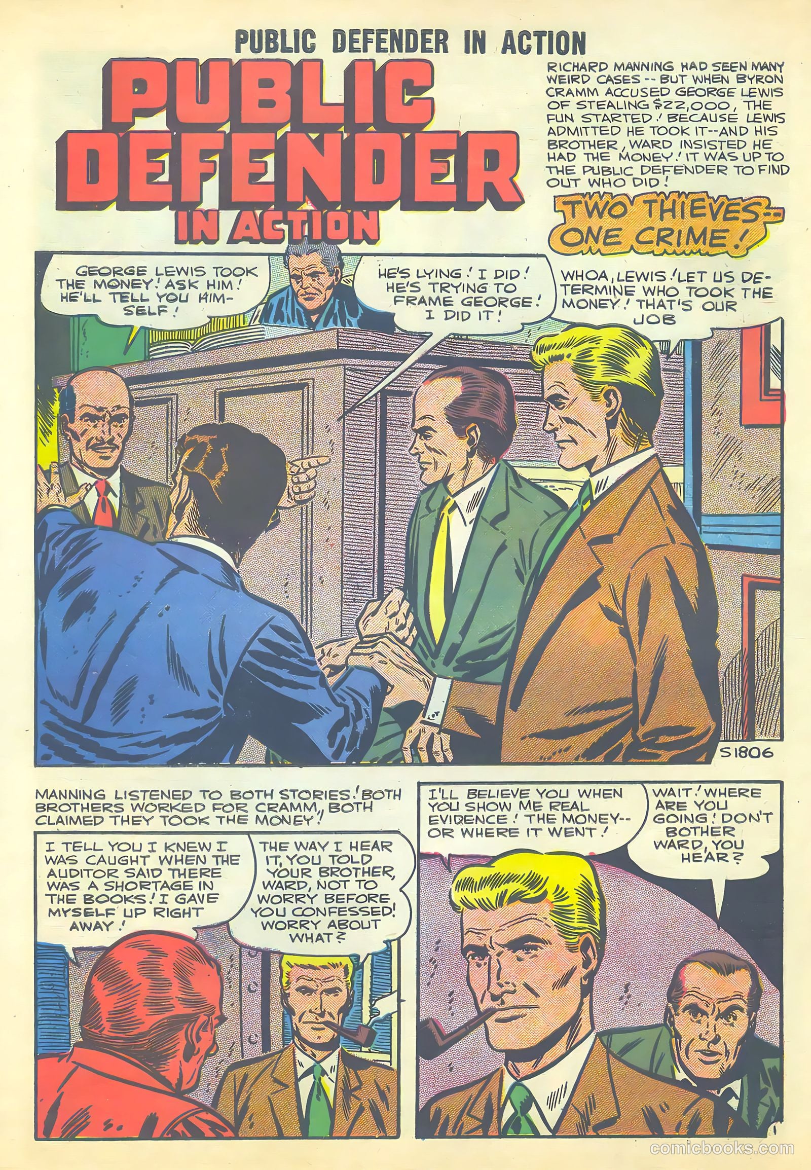 Public Defender in Action #11 (1957) — page 10 of 36