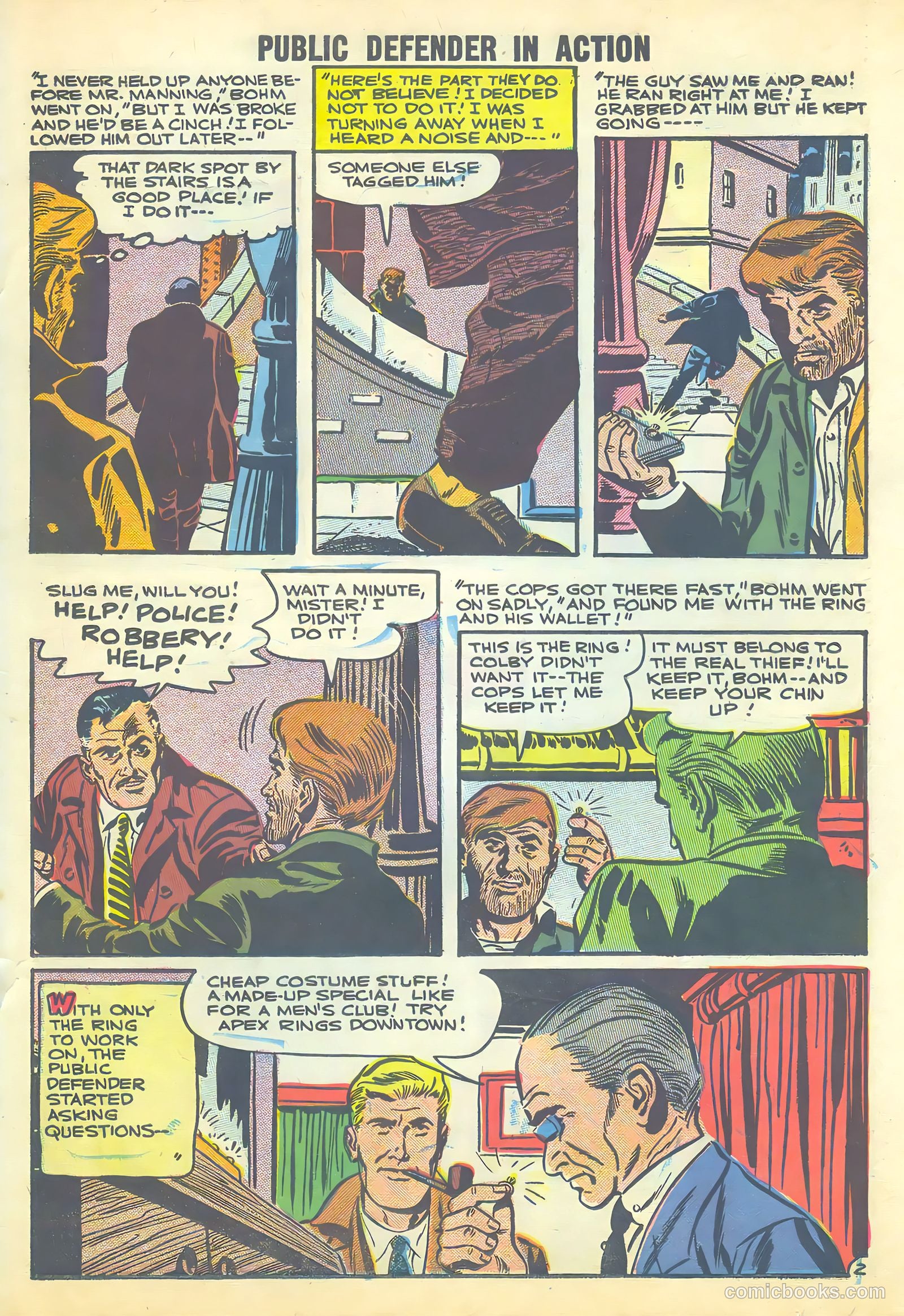 Public Defender in Action #11 (1957) — page 19 of 36