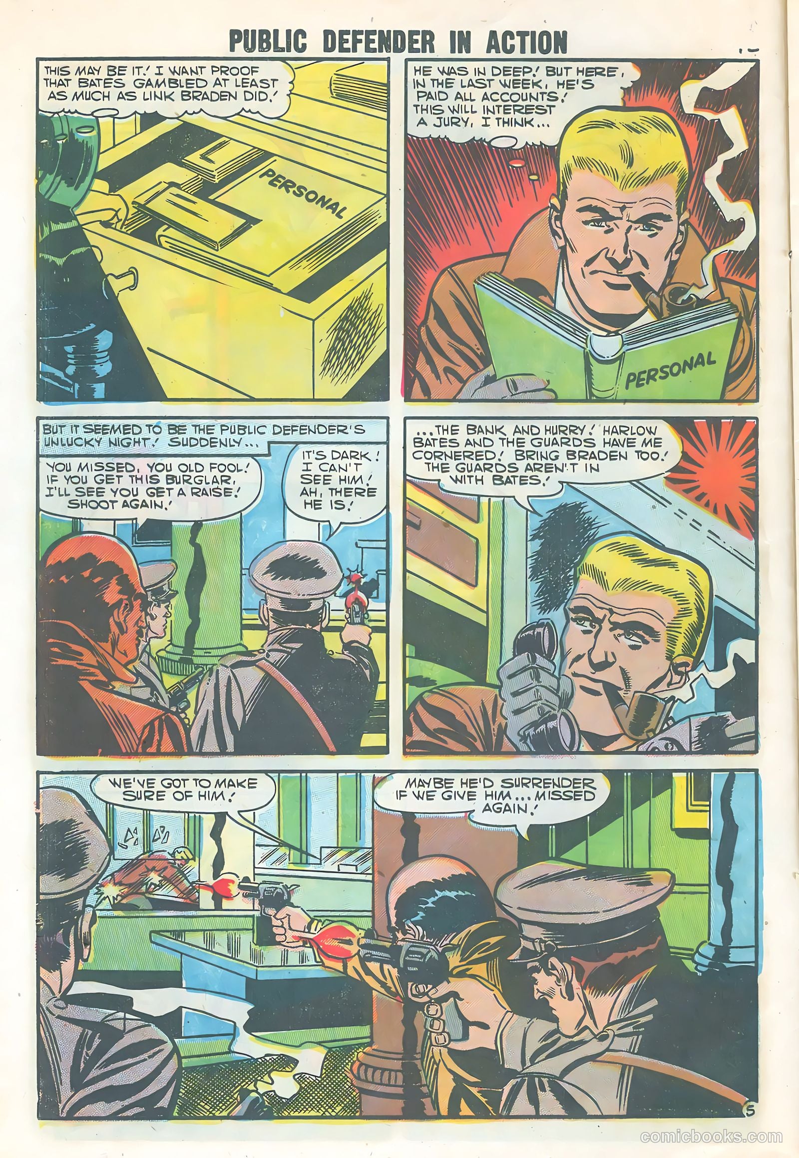 Public Defender in Action #12 (1957) — page 14 of 36