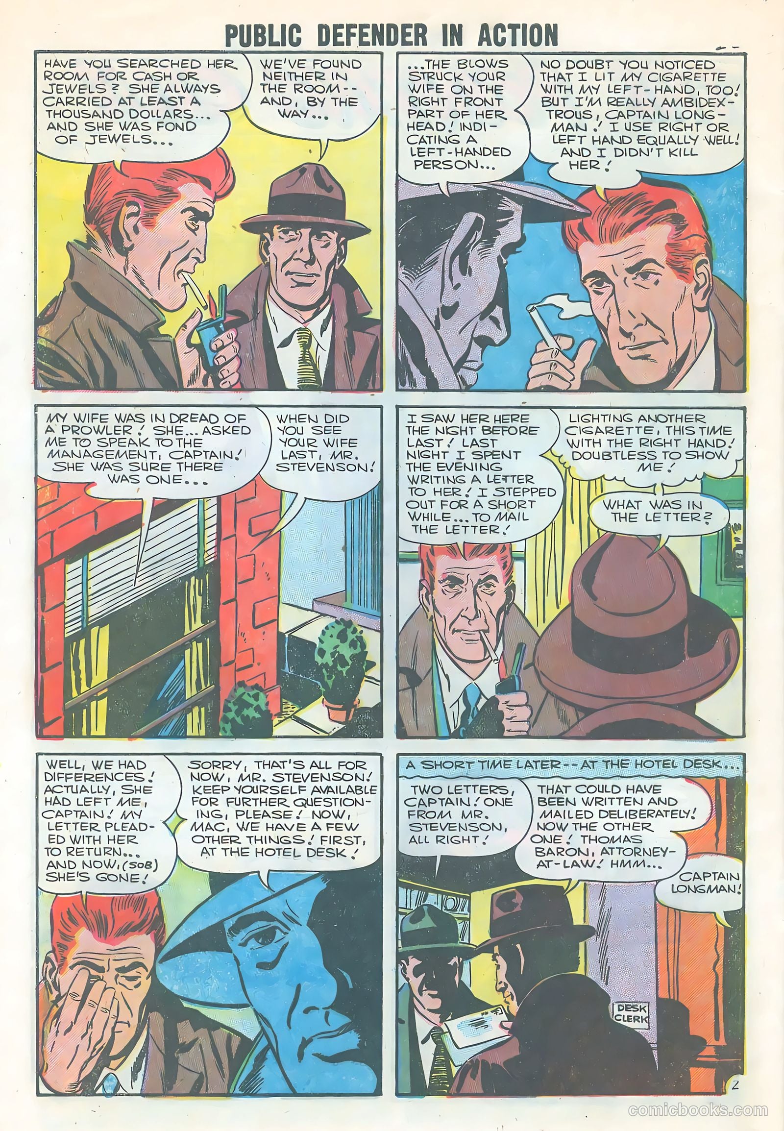 Public Defender in Action #12 (1957) — page 28 of 36