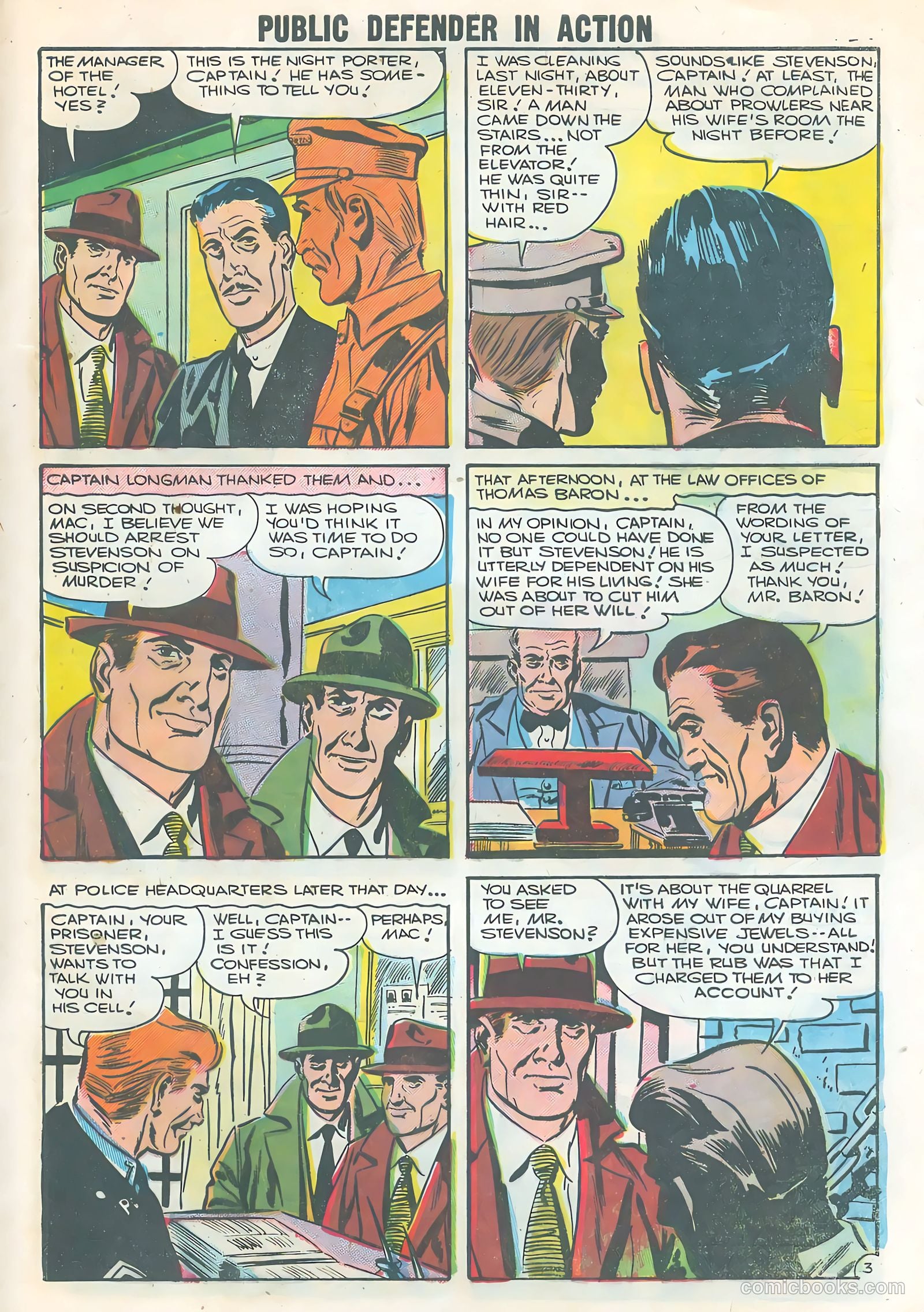 Public Defender in Action #12 (1957) — page 29 of 36