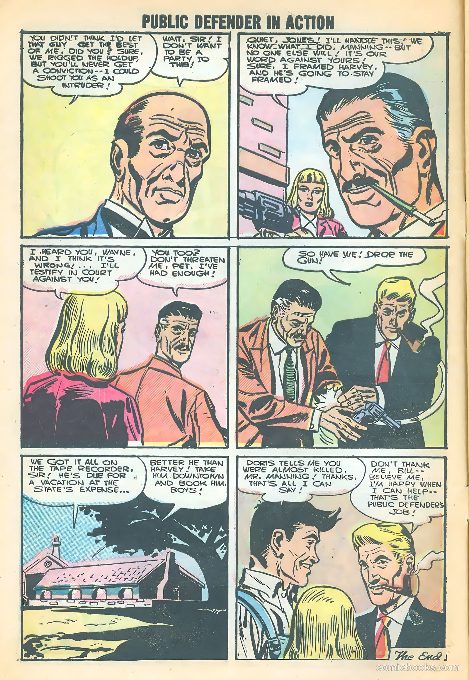 Public Defender in Action #7 (1956) — page 8 of 36
